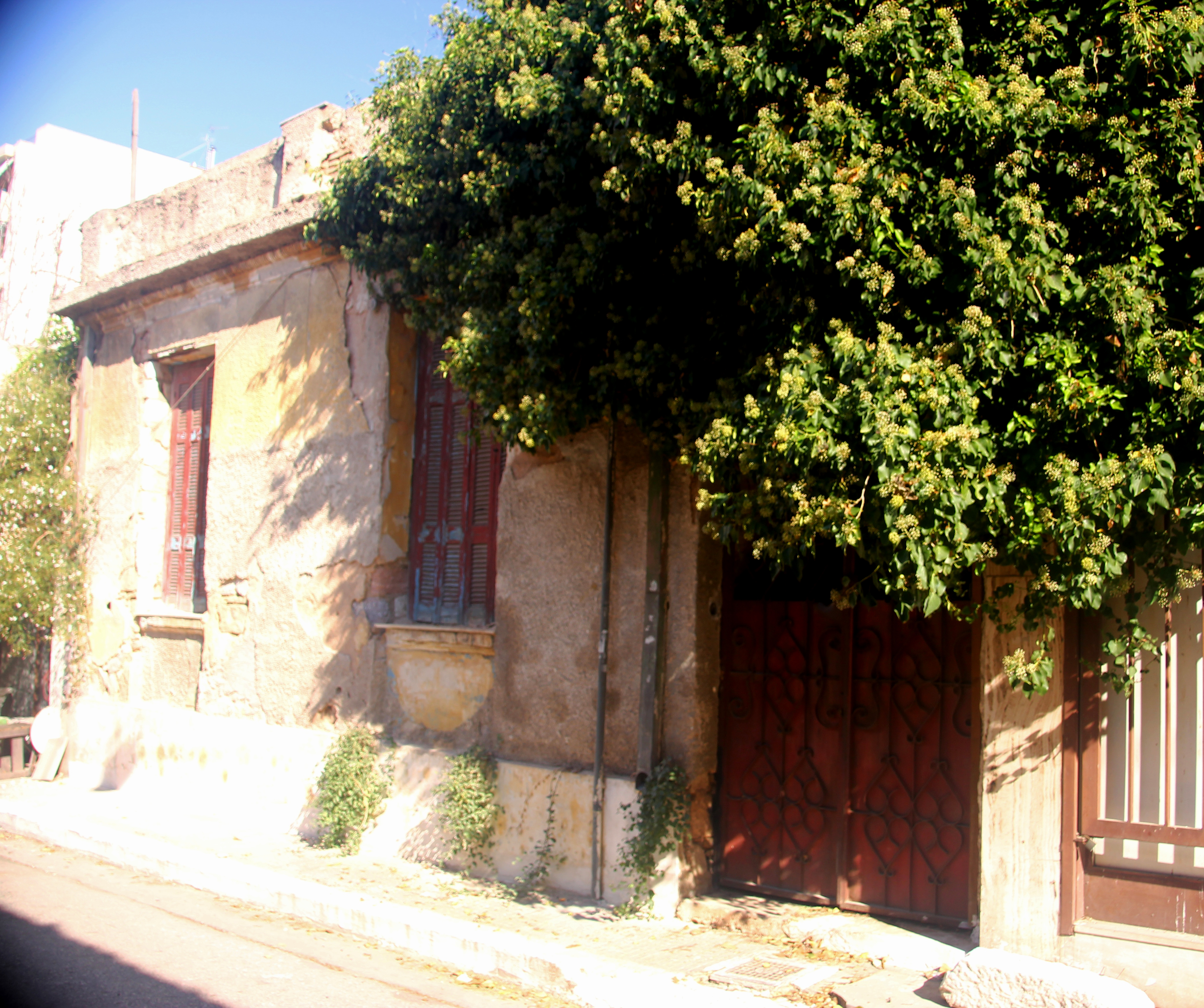 View of the main façade