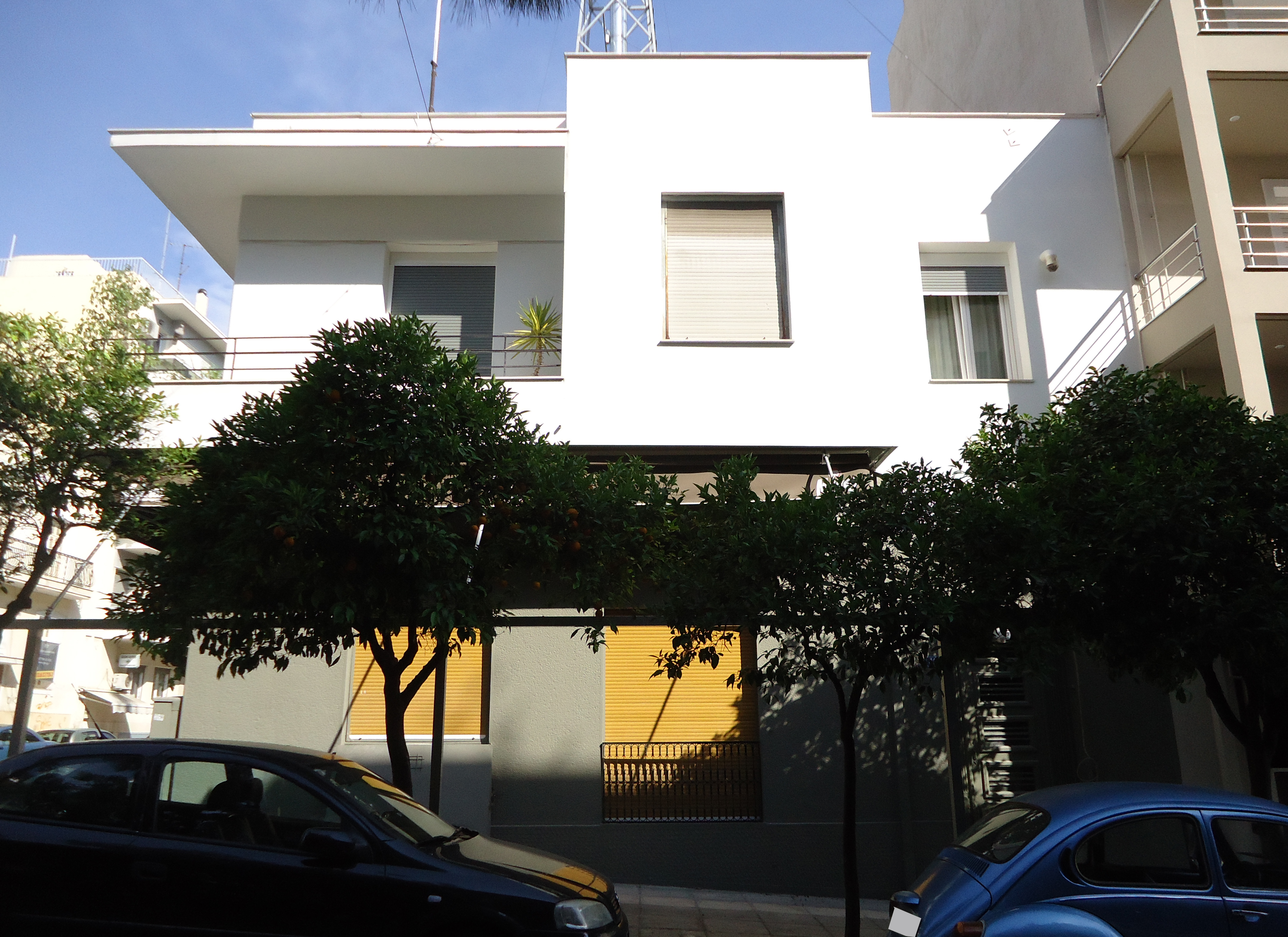 Γενική όψης επί της οδού Σφιγγός