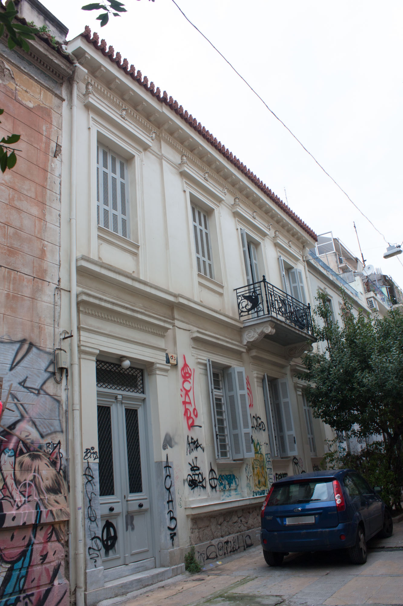Γενική άποψη της κύριας όψης (2019)