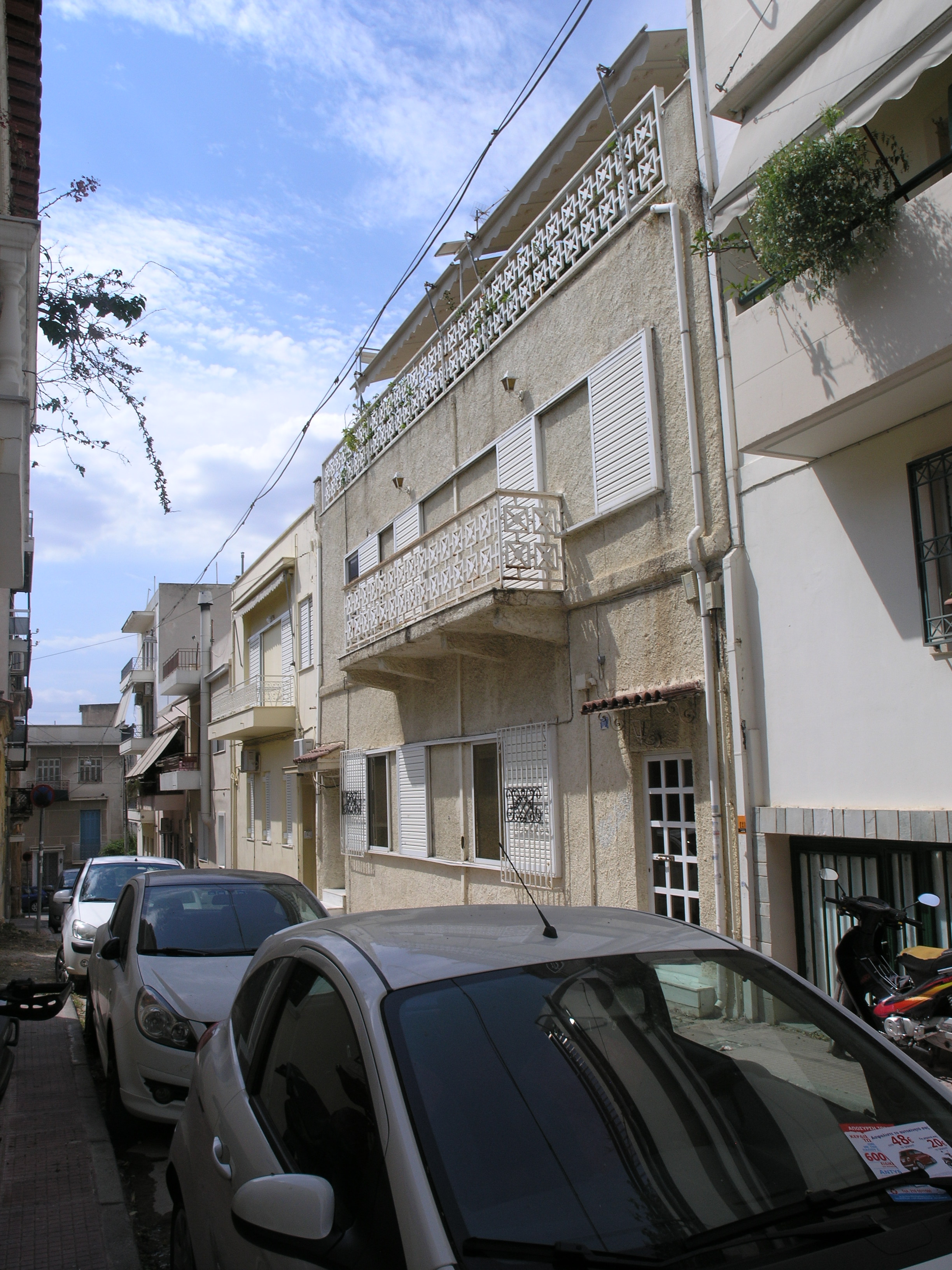 View of the main facade