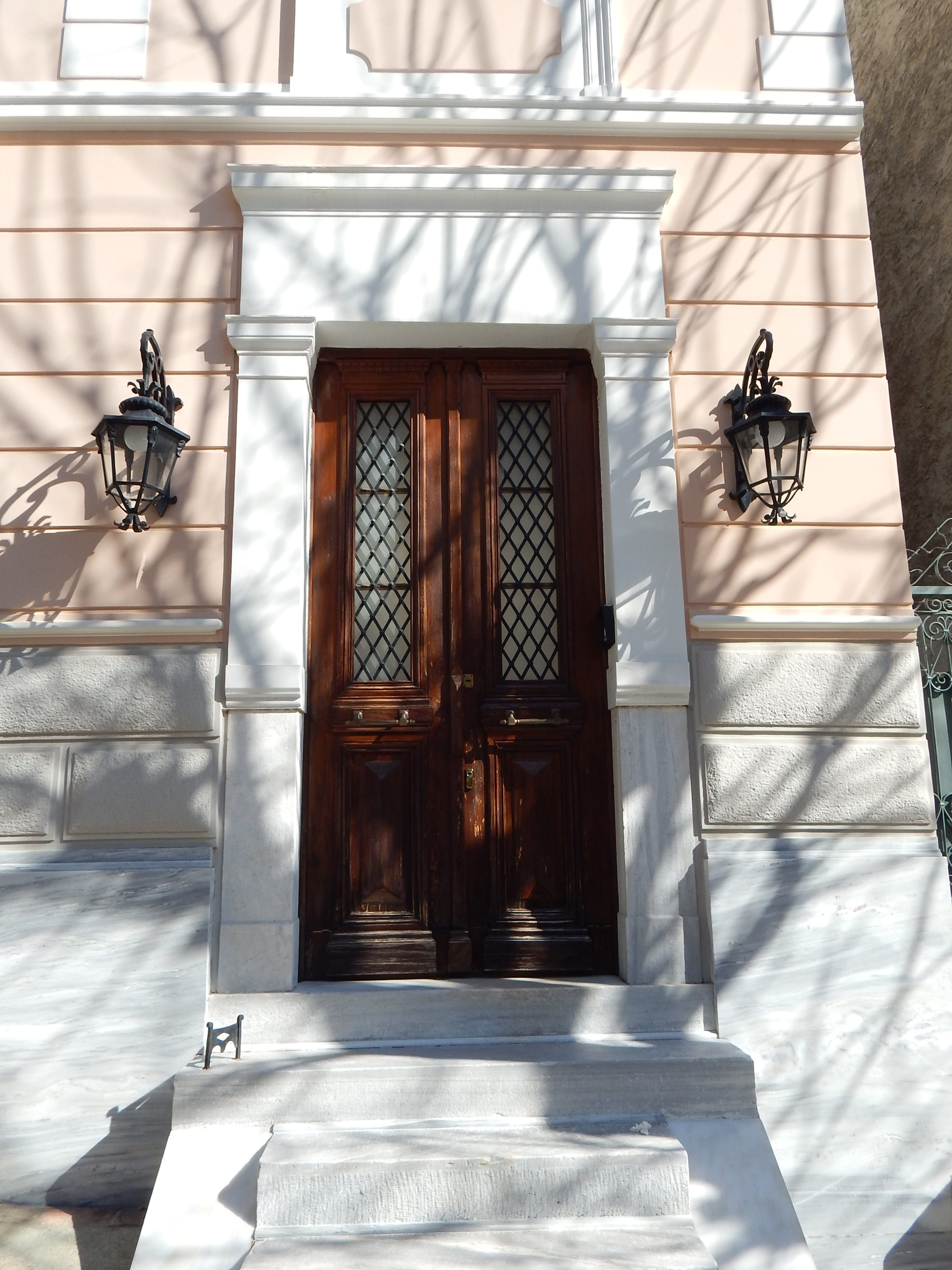 View of the main entrance