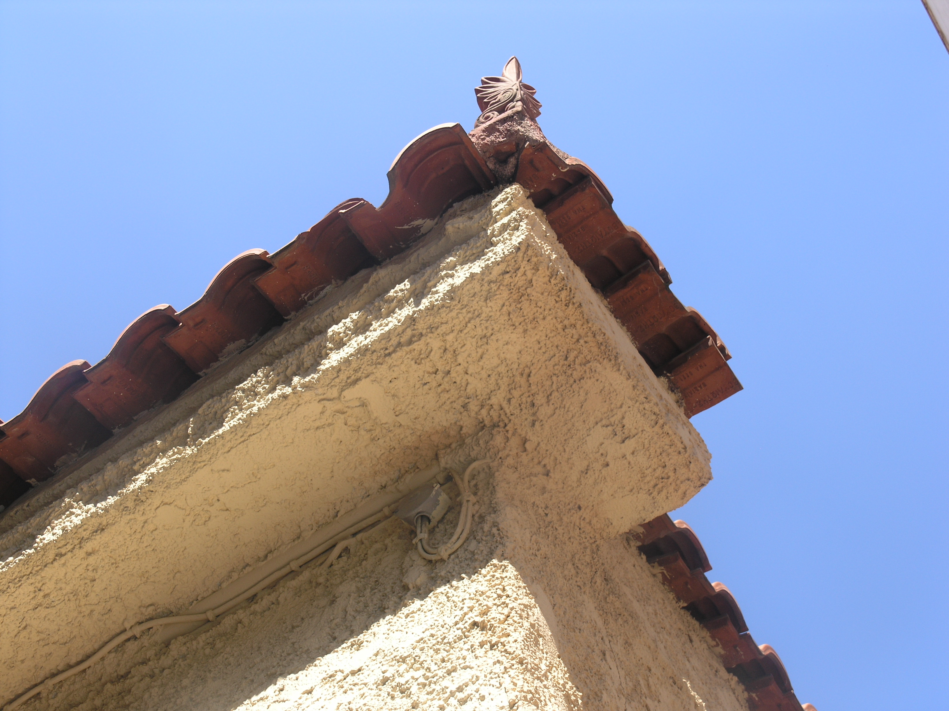 Detail of roof