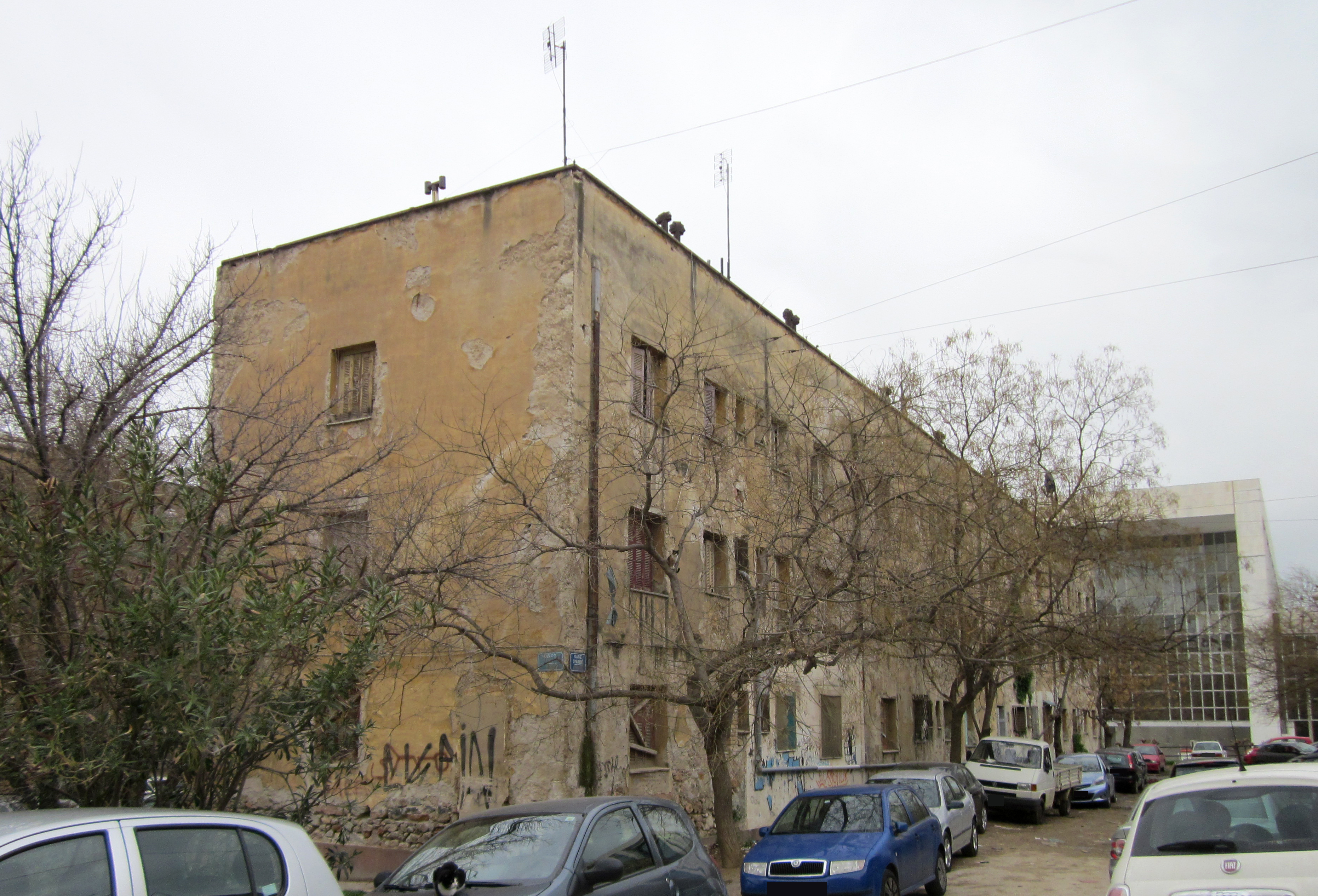 General view of the building