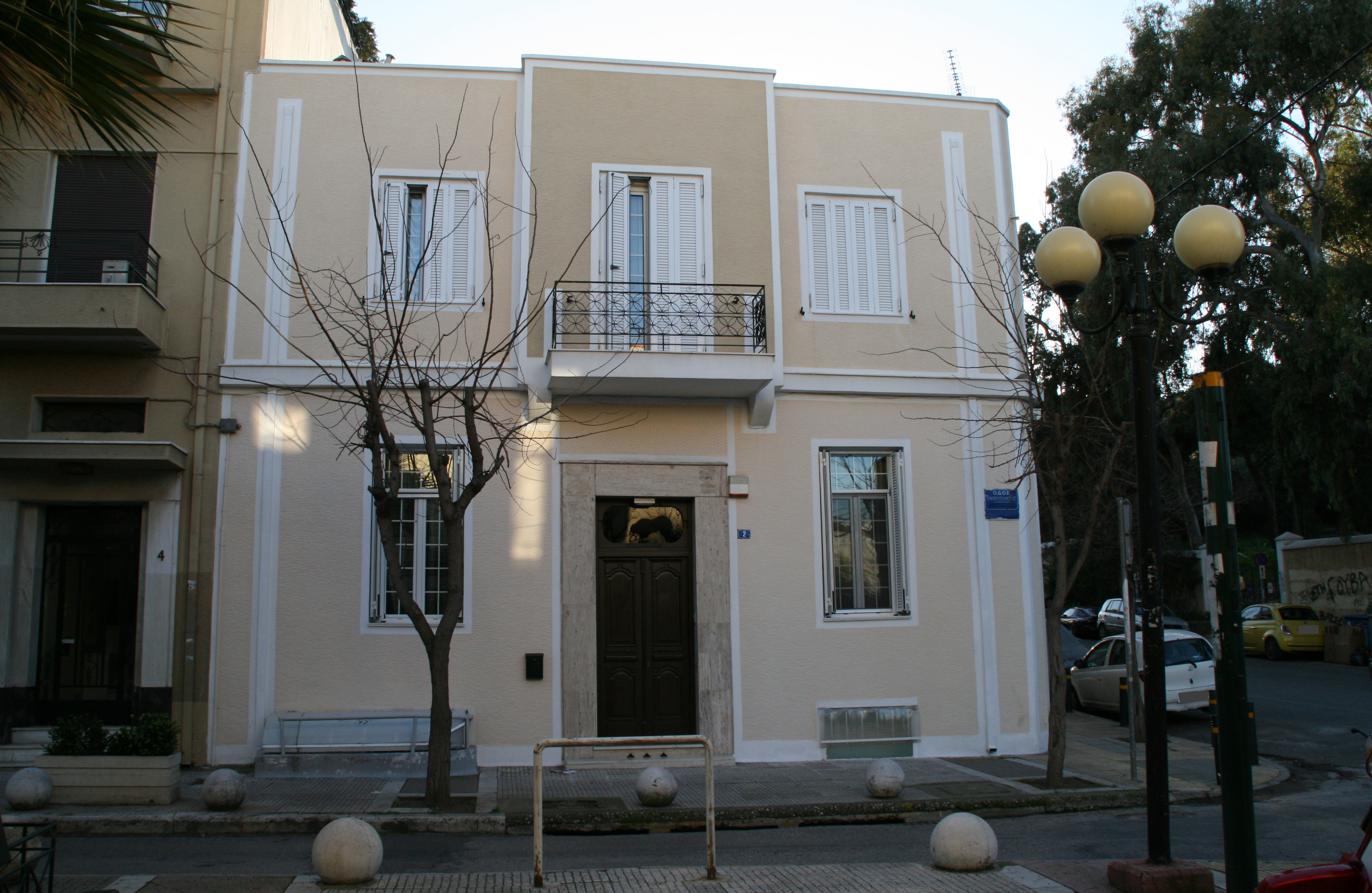 Γενική άποψη της κύριας όψης (2014)