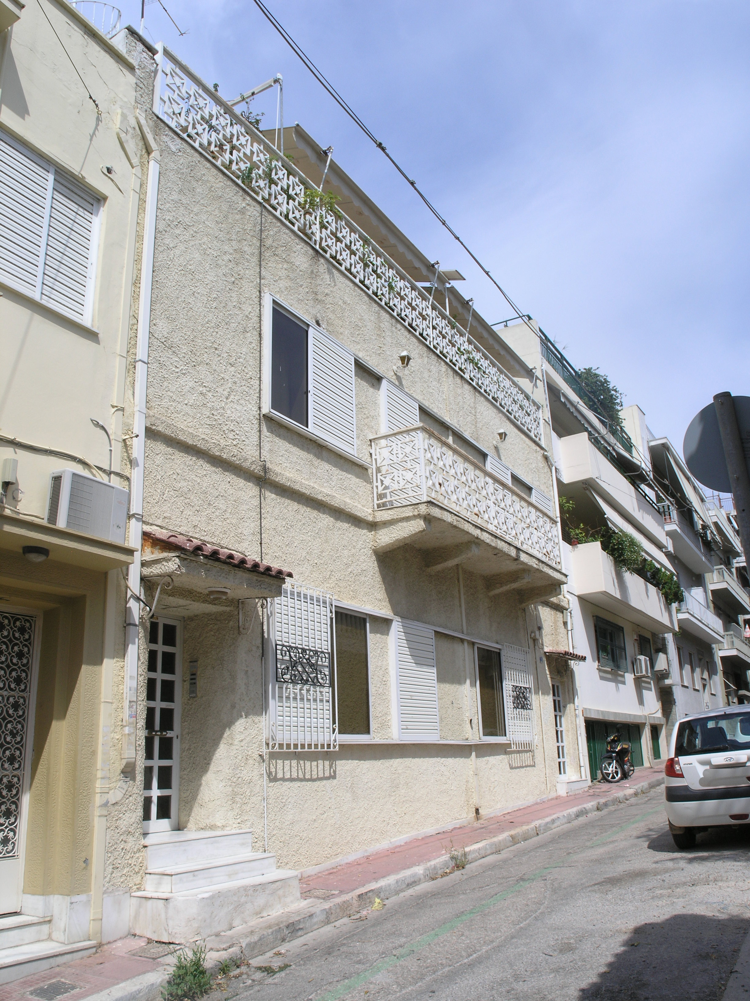 View of the main facade