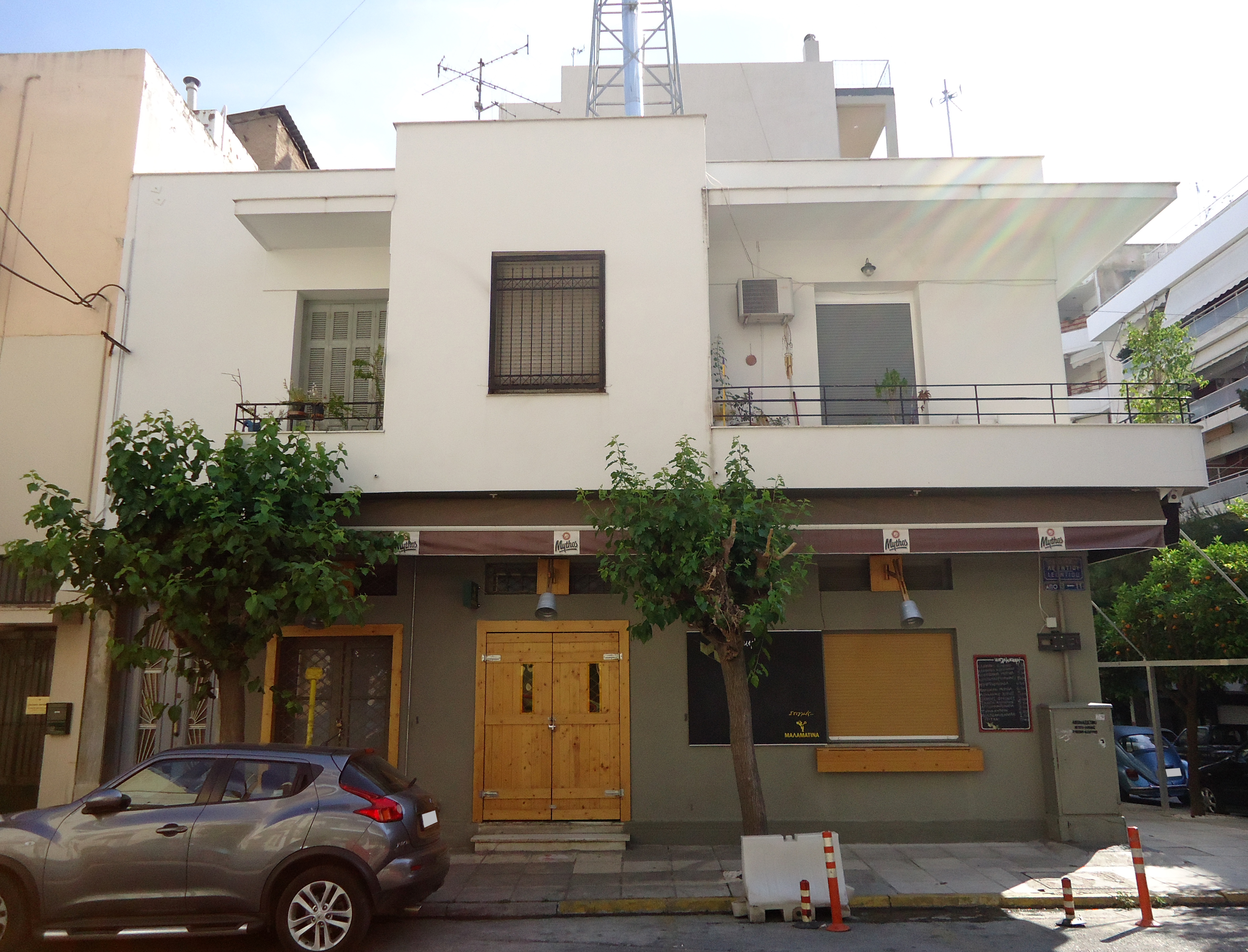Γενική όψης επί της οδού Λεοντίου