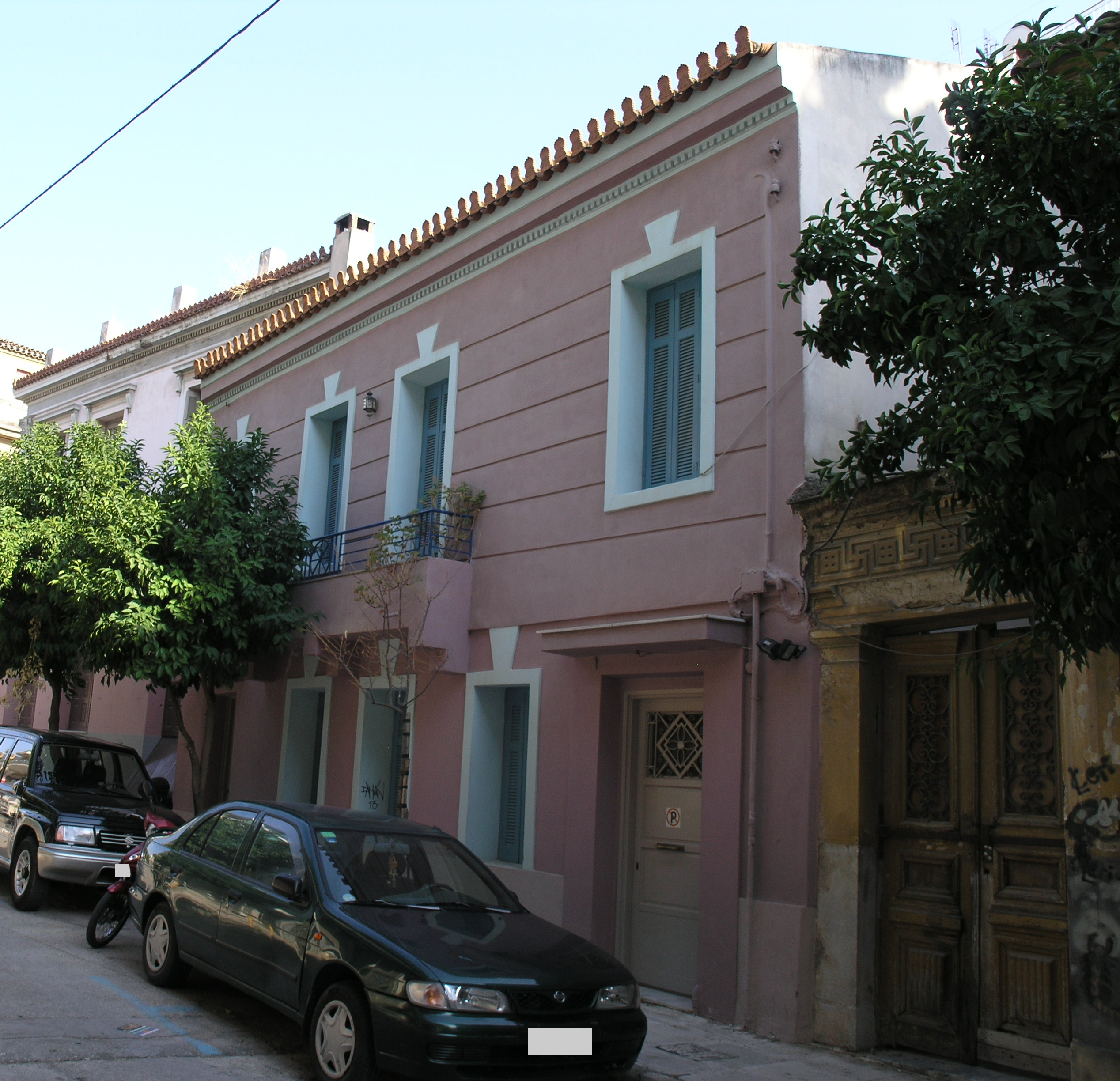 View of the main façade (2015)