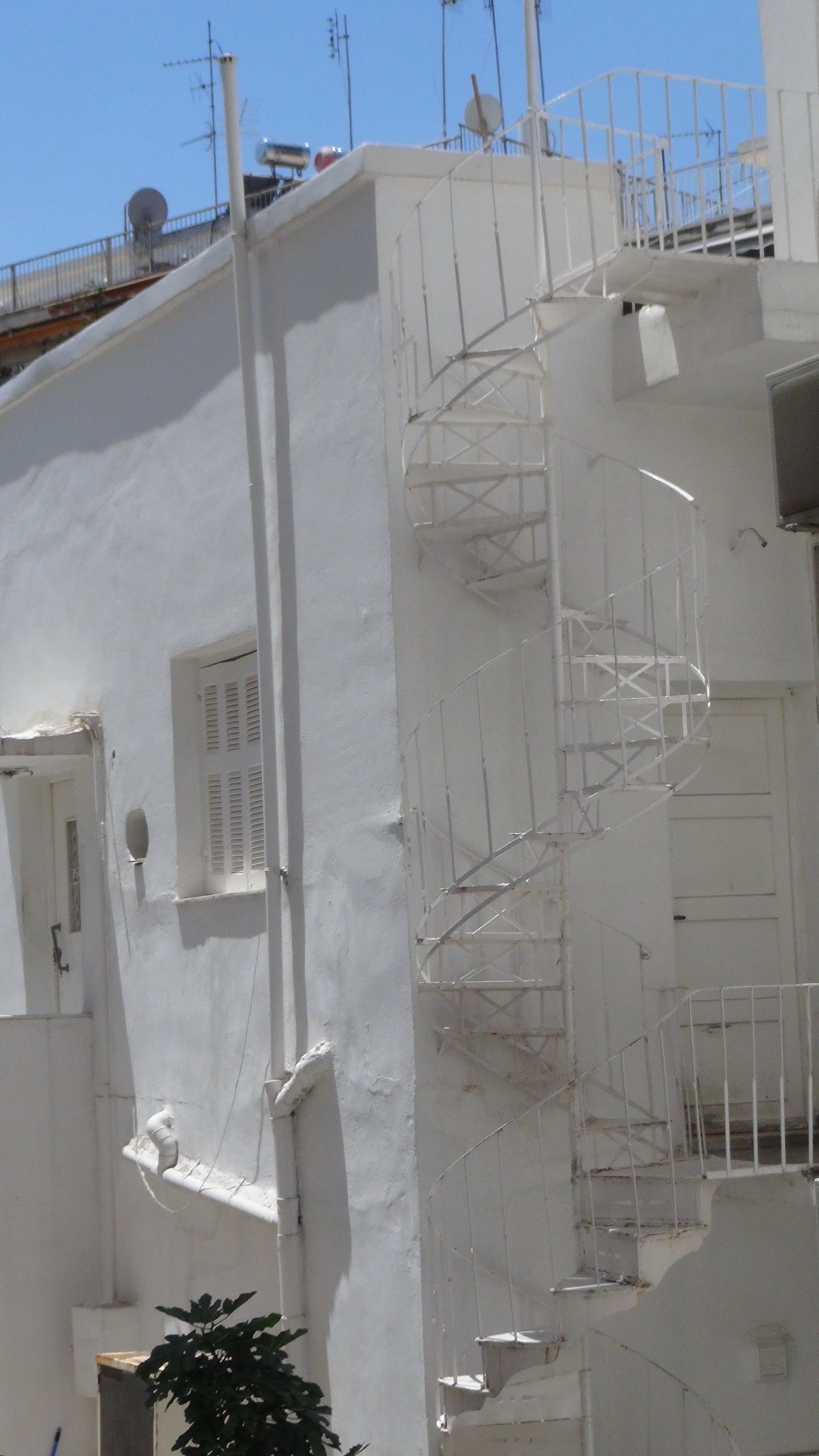 Detail of the staircase.