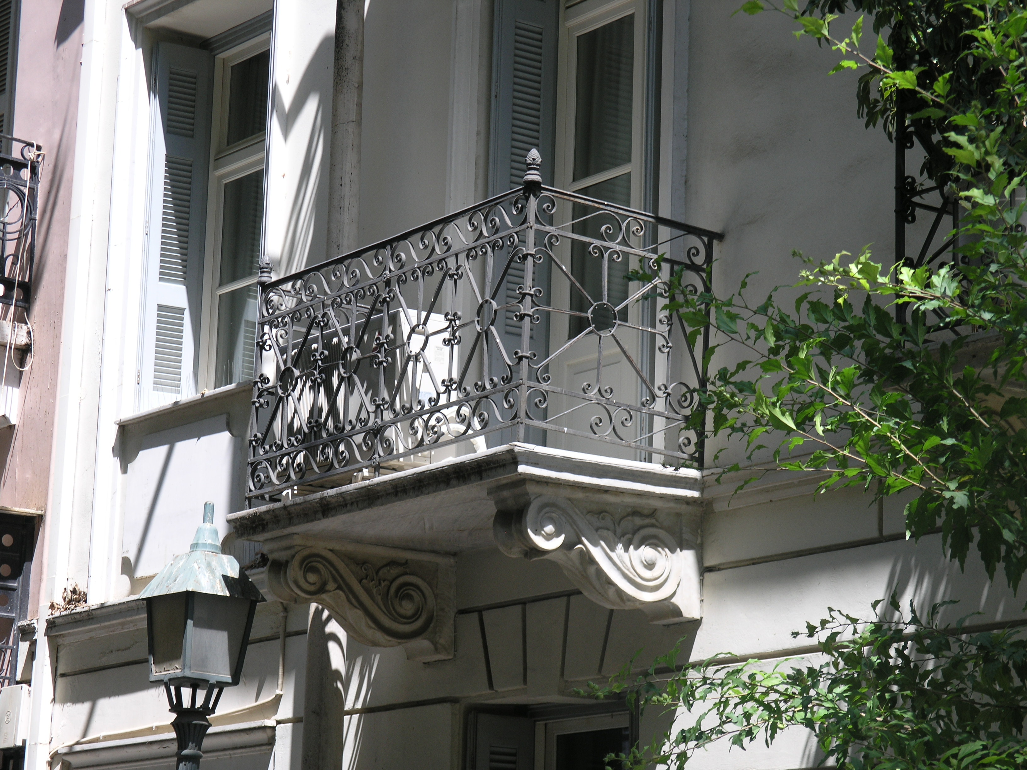 View of the balcony (2015)