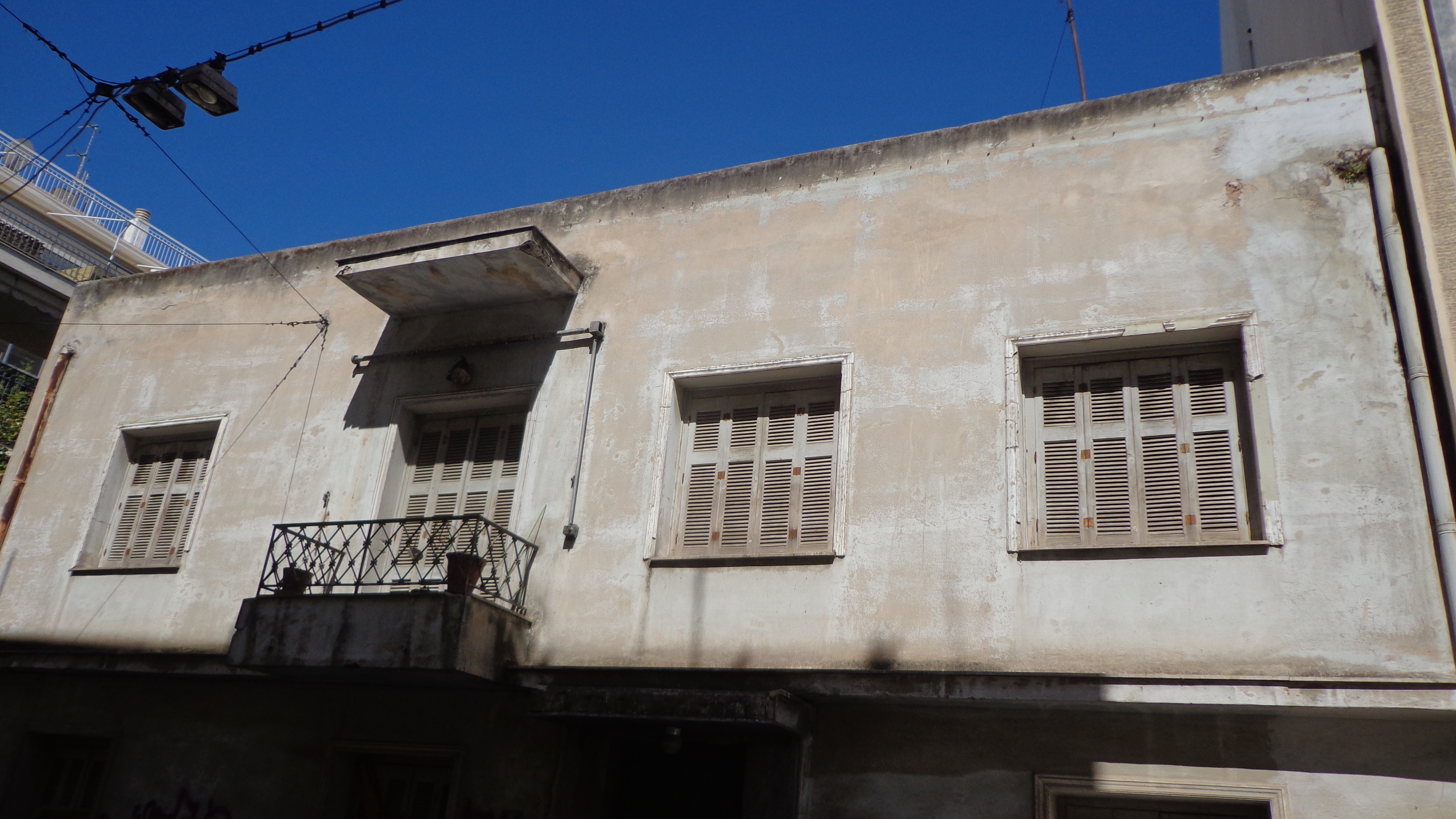 Λεπτομέρεια όψης επί της οδού Νικηφόρου Ουρανού