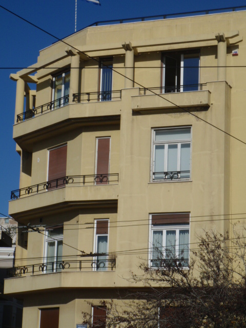 Λεπτομέρεια όψης επί της οδού Λεωφόρου Αμαλίας