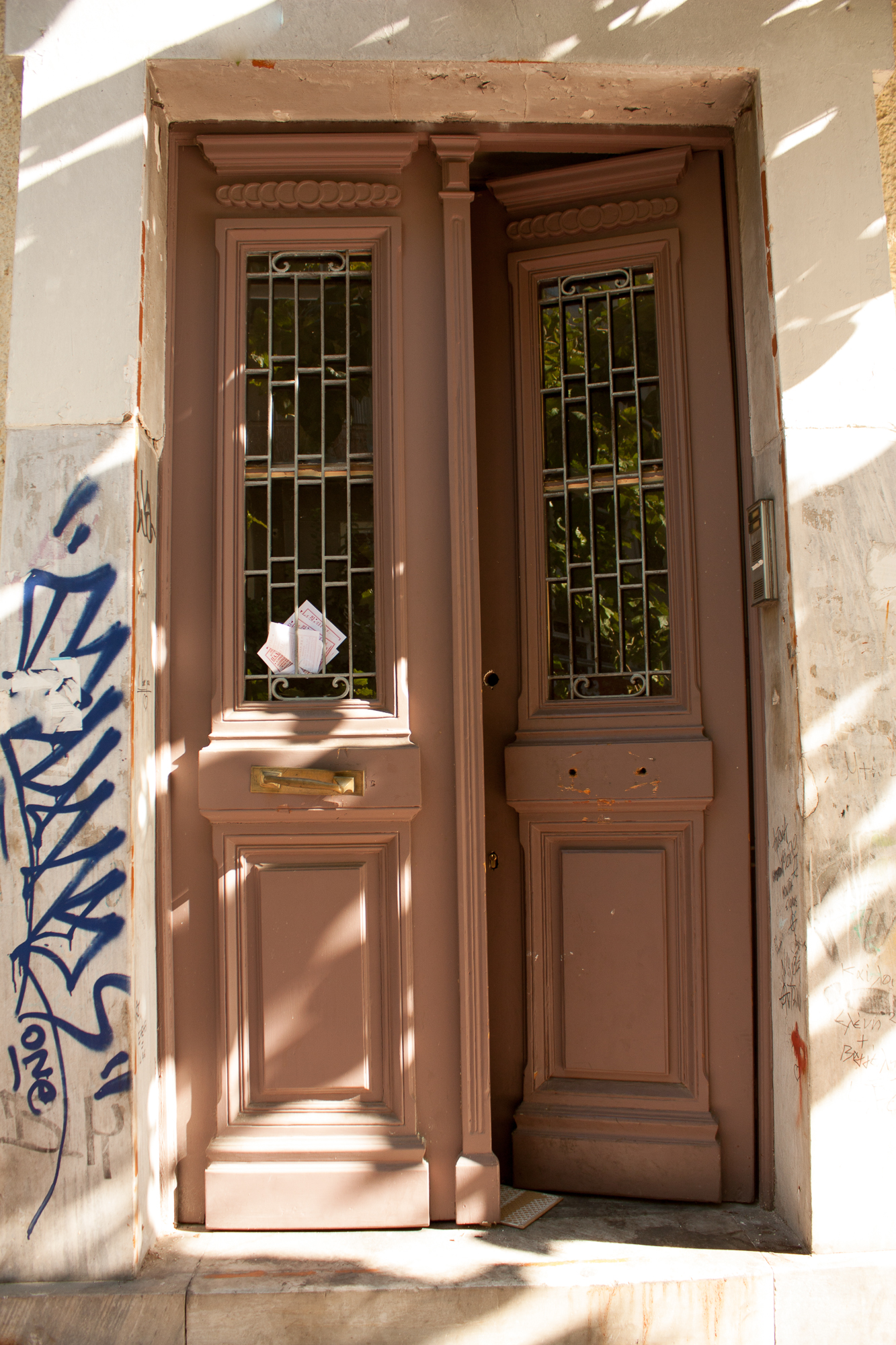 View of the main entrance