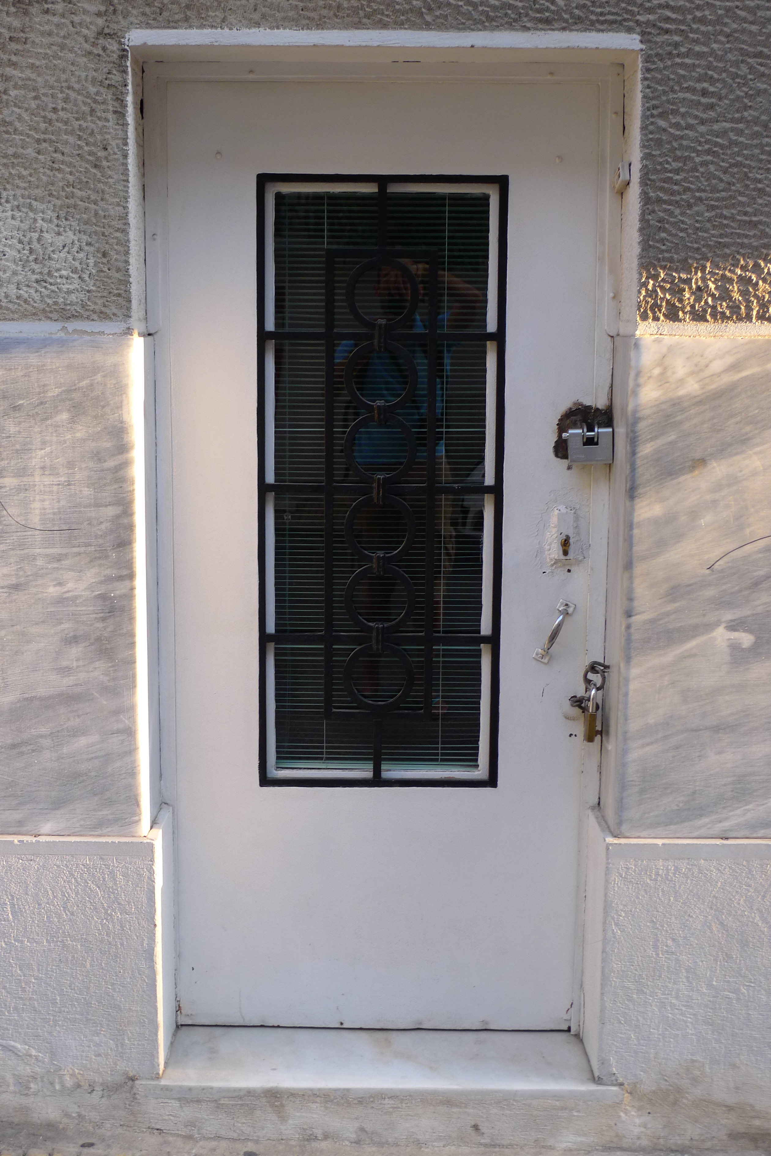 Entrance door to the sewing workshop (2013)