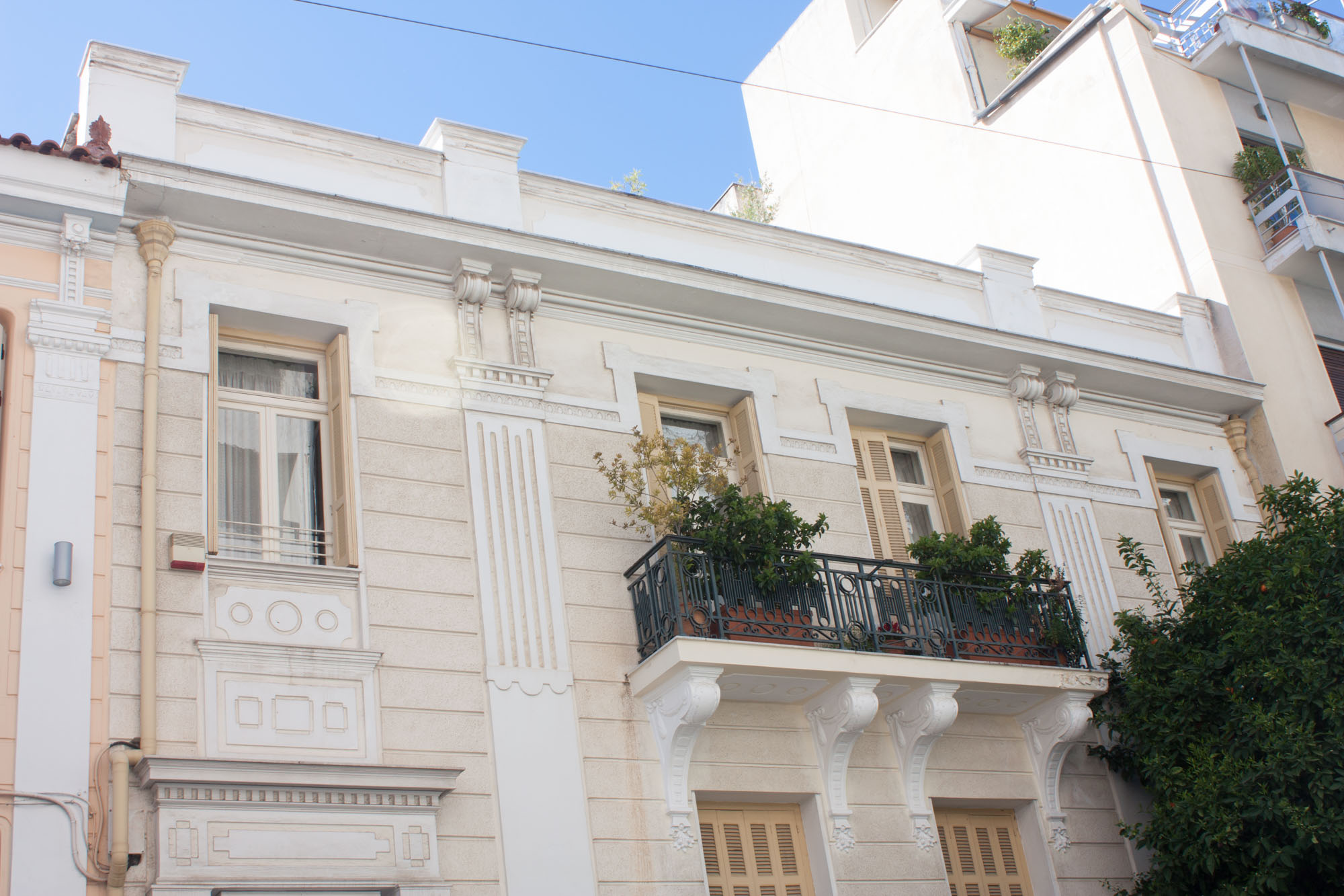 Λεπτομέρεια κύριας όψης