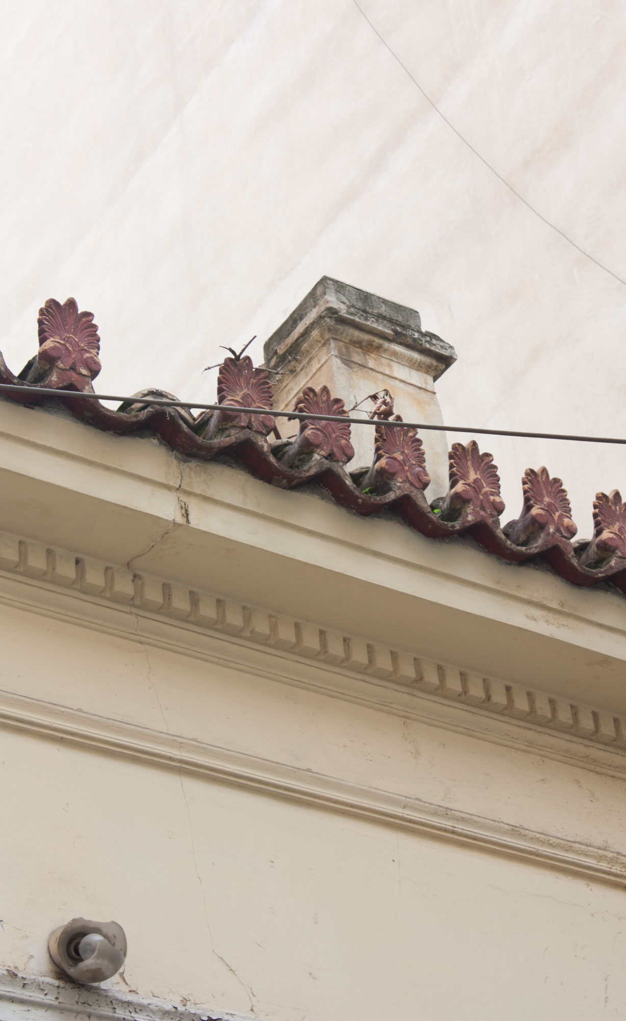 Detail of cornice (2018)