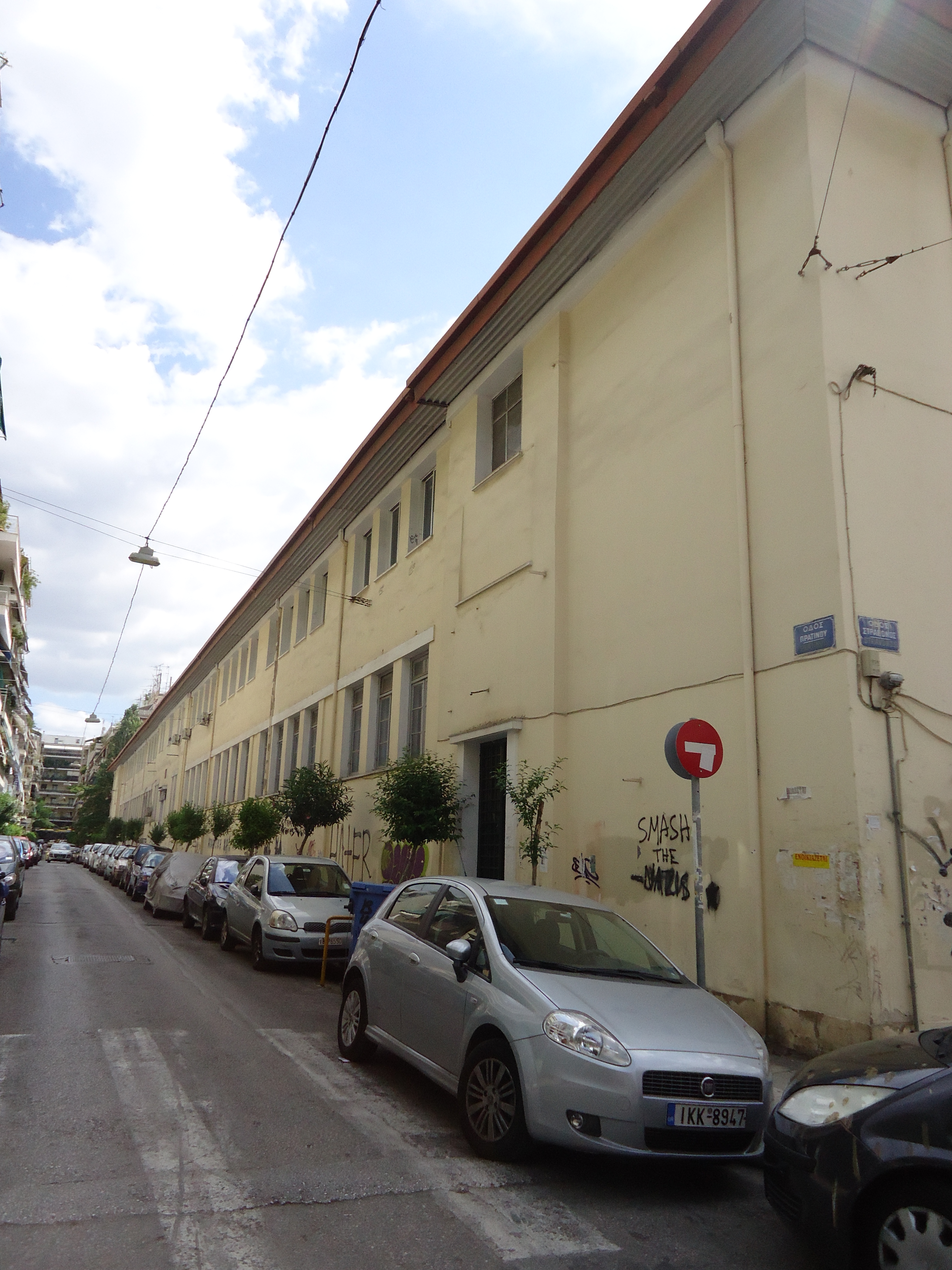 View of back side from Pratinou str.