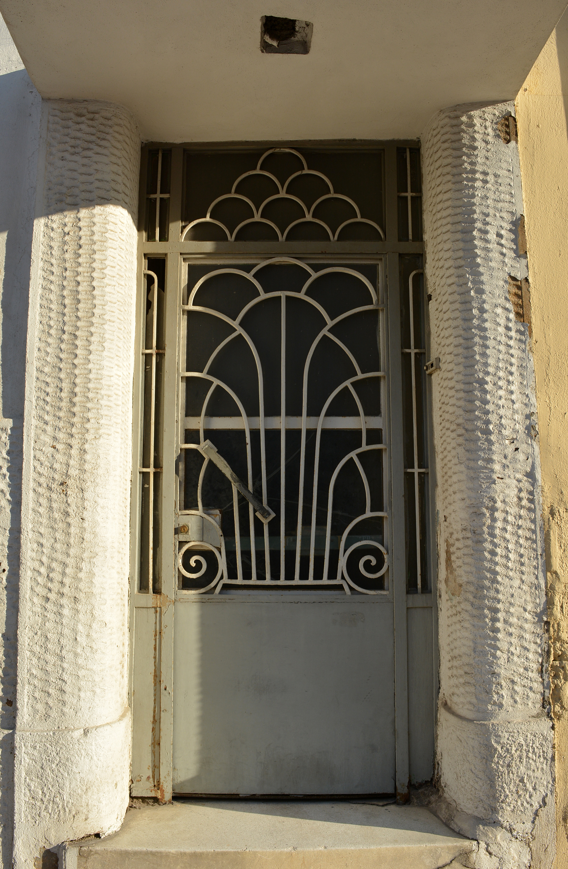 View of the eccentric entrance