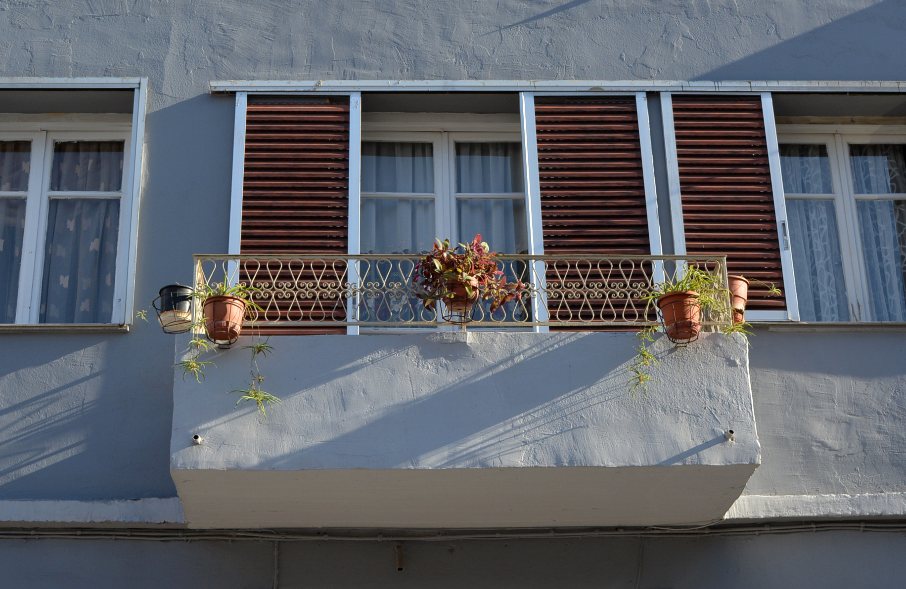 View of the balcony