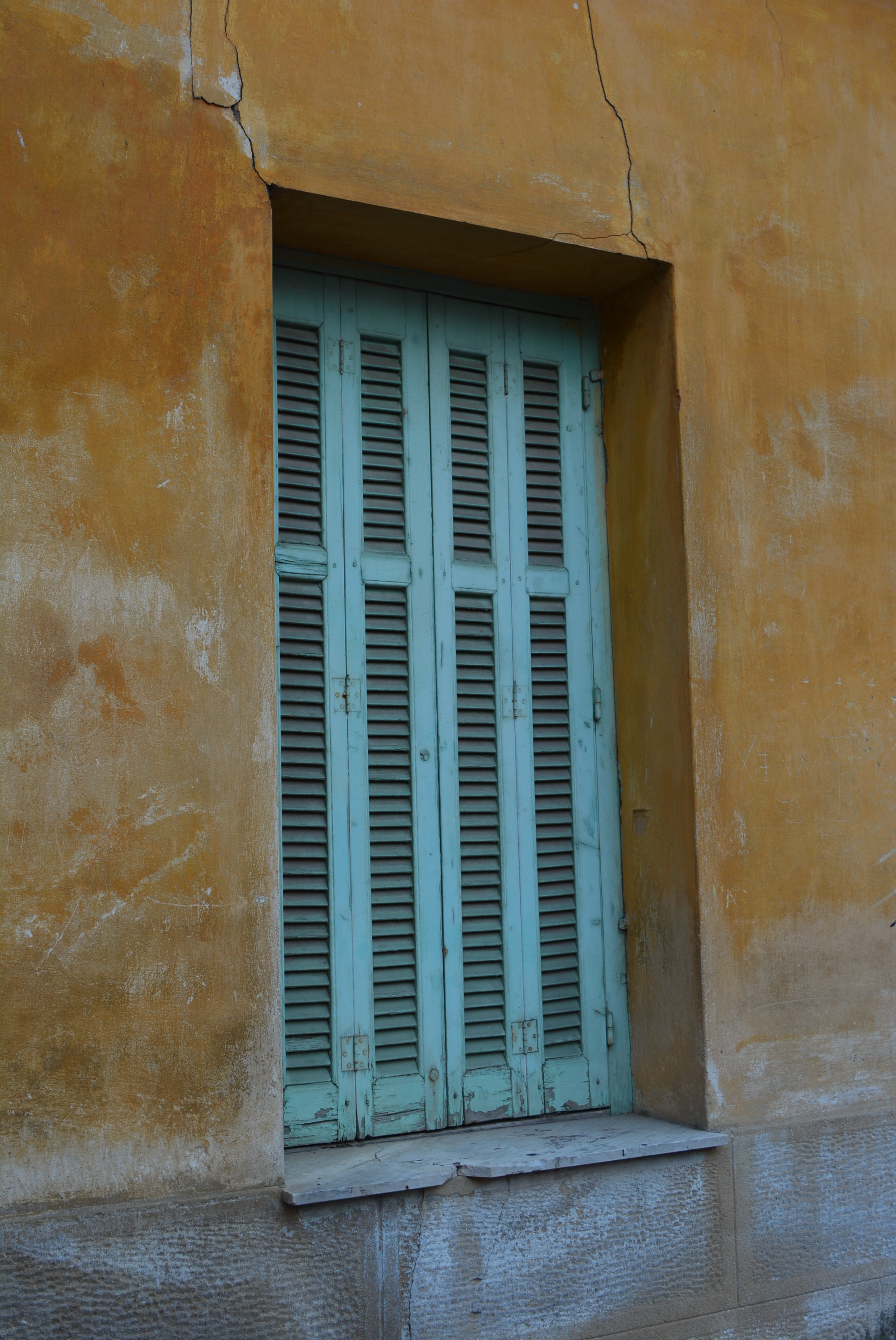 View of the window