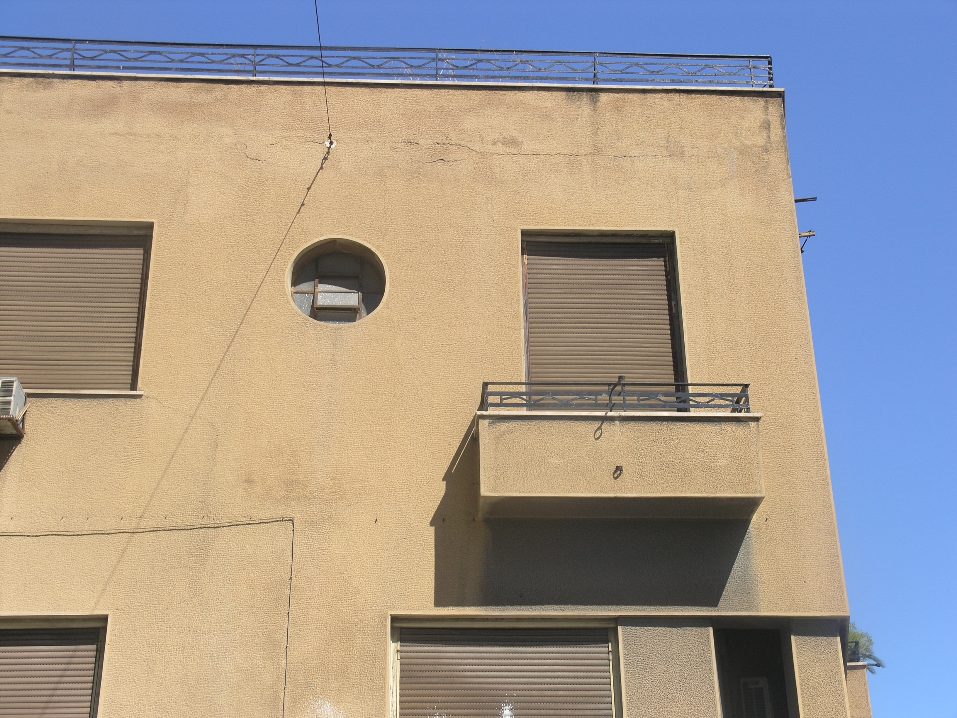 Detail of balcony