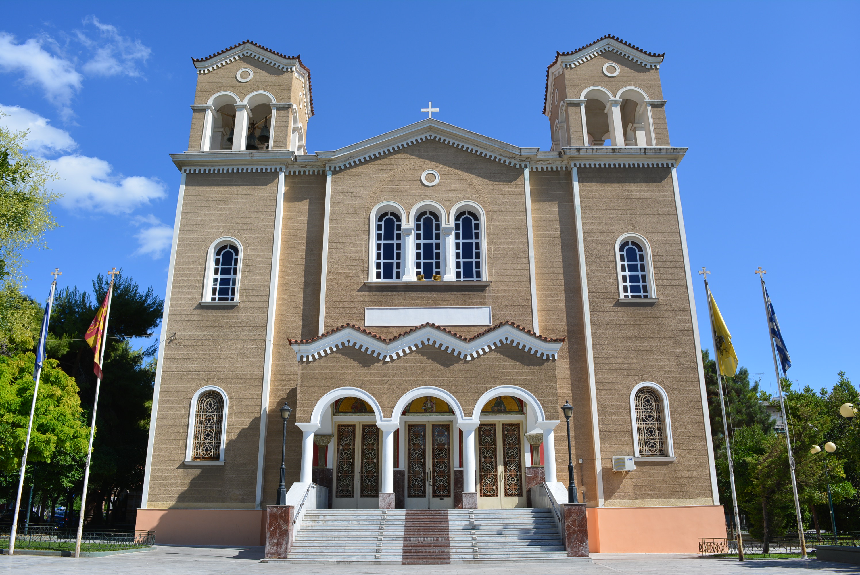 View of the main facade