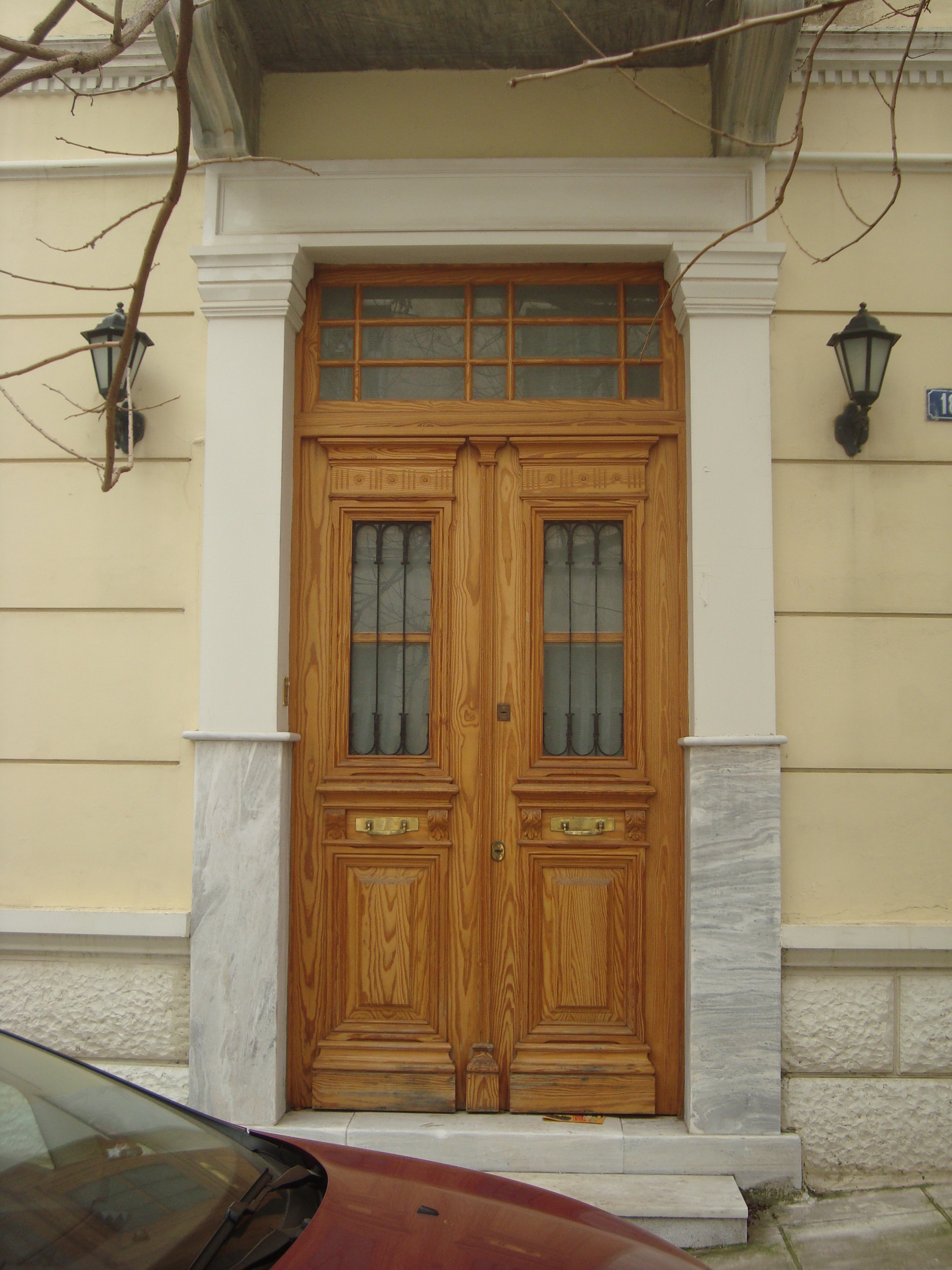 View of the main entrance (2015)