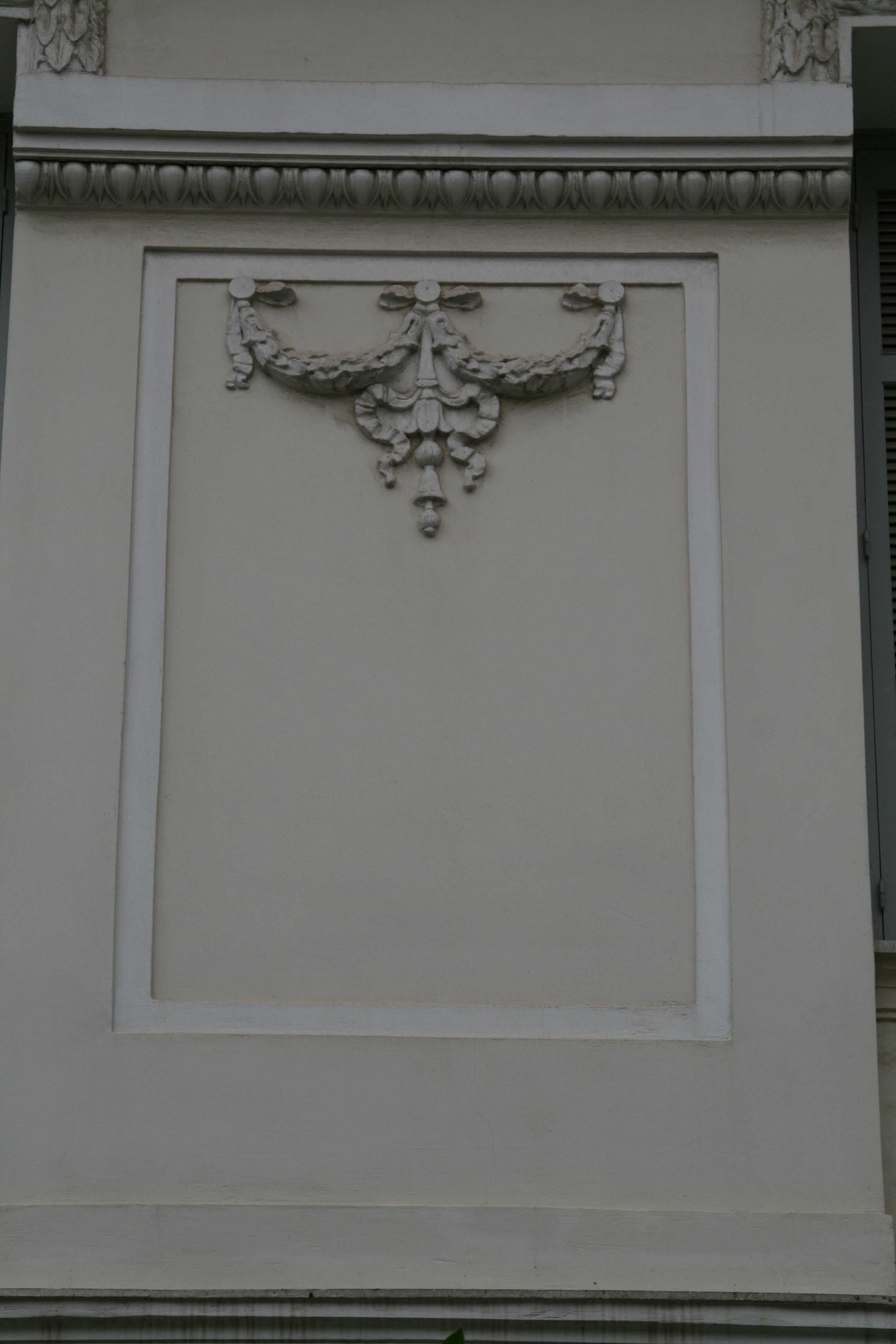 Decoration detail of the facade (2014)