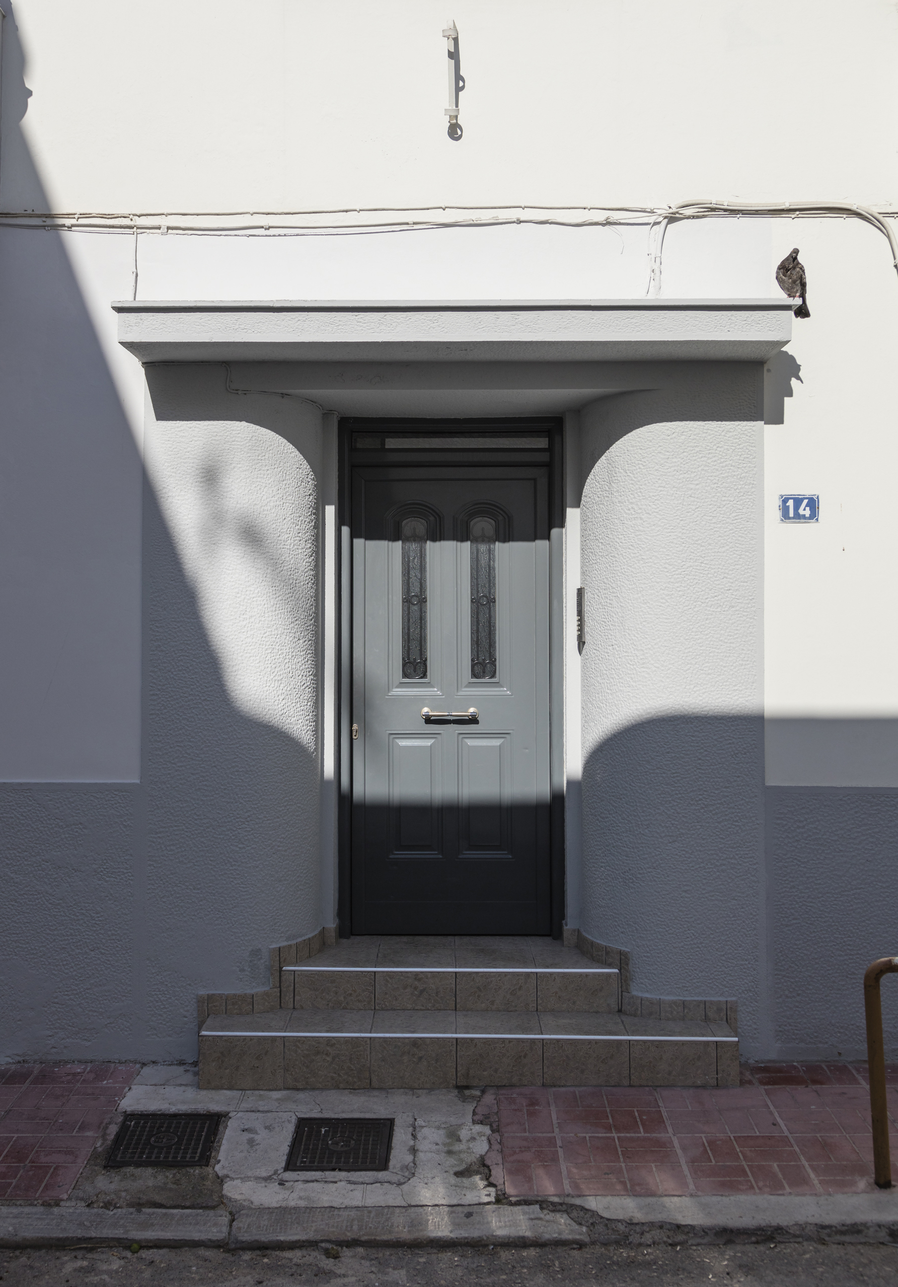 View of the main entrance