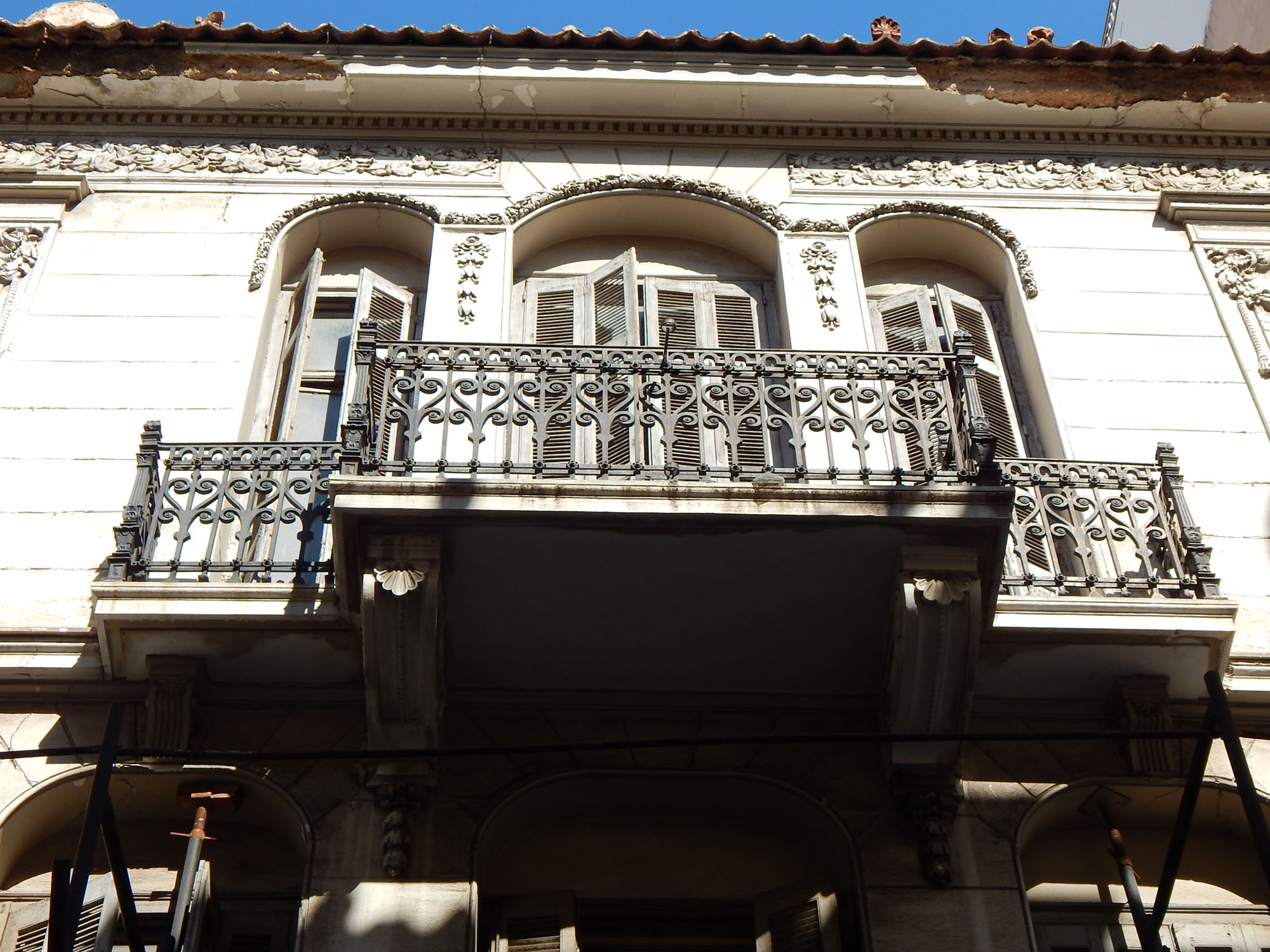 Detail of the balcony (2018)