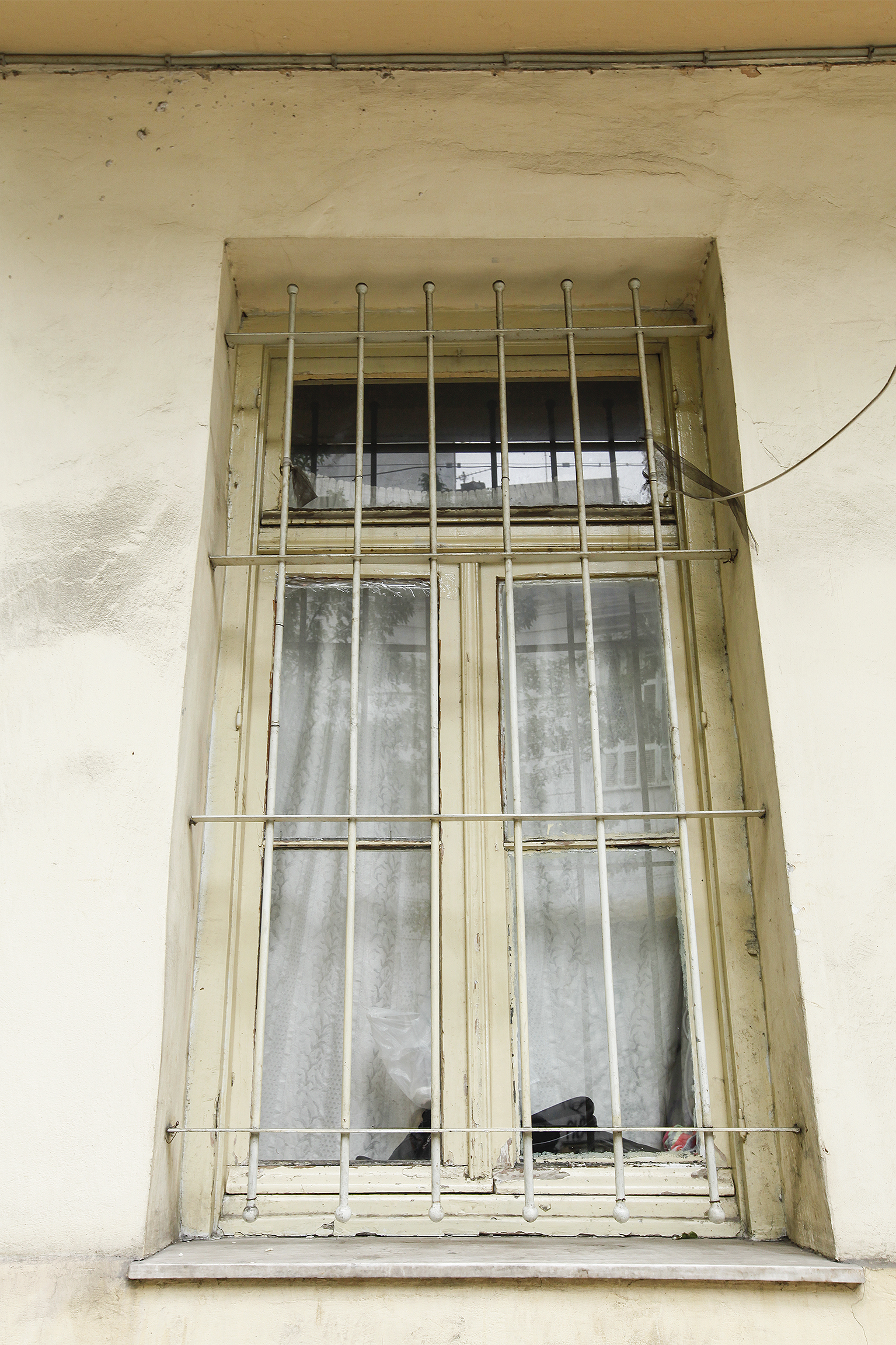 Detail of the balcony