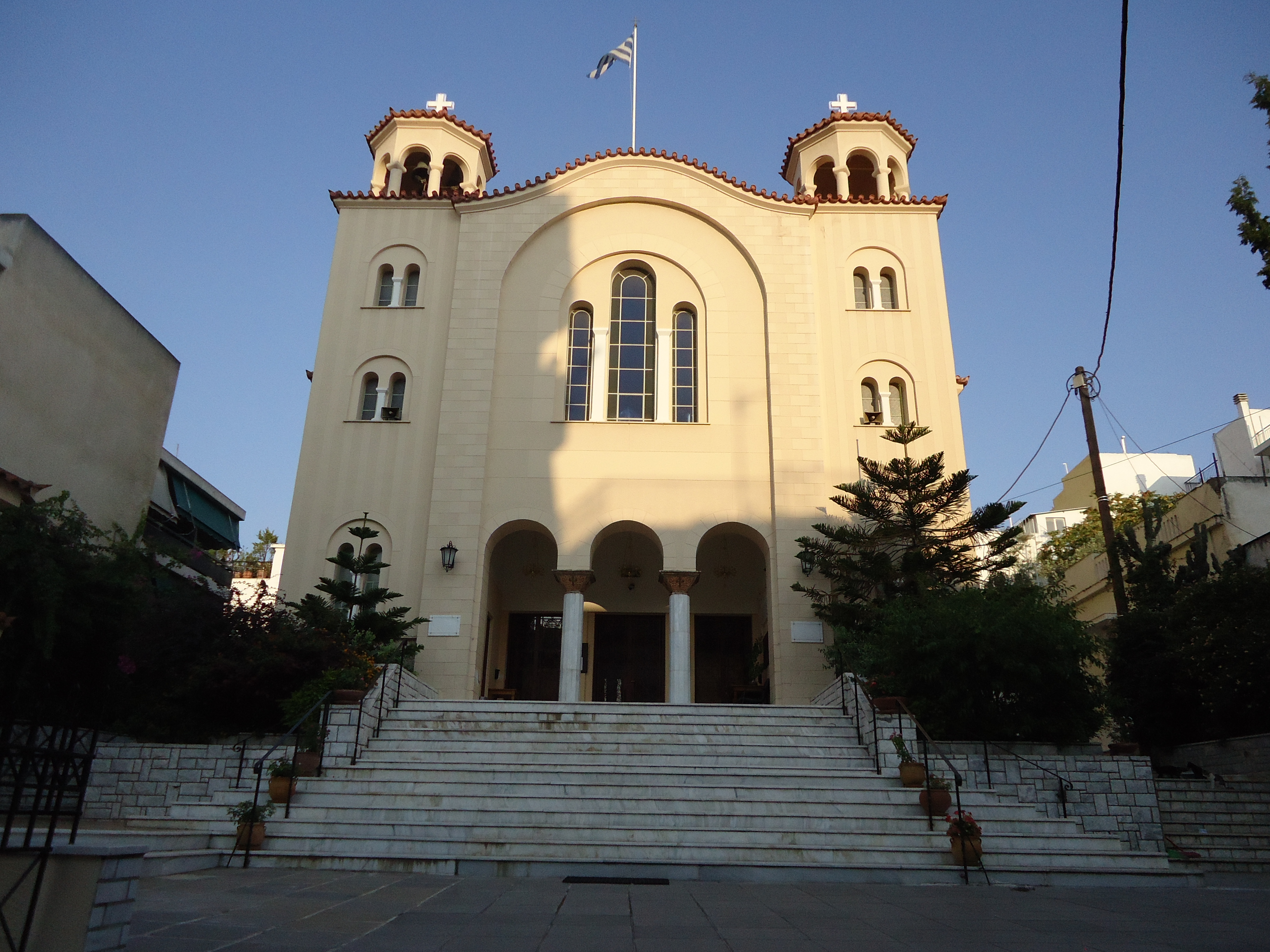 View of the main facade