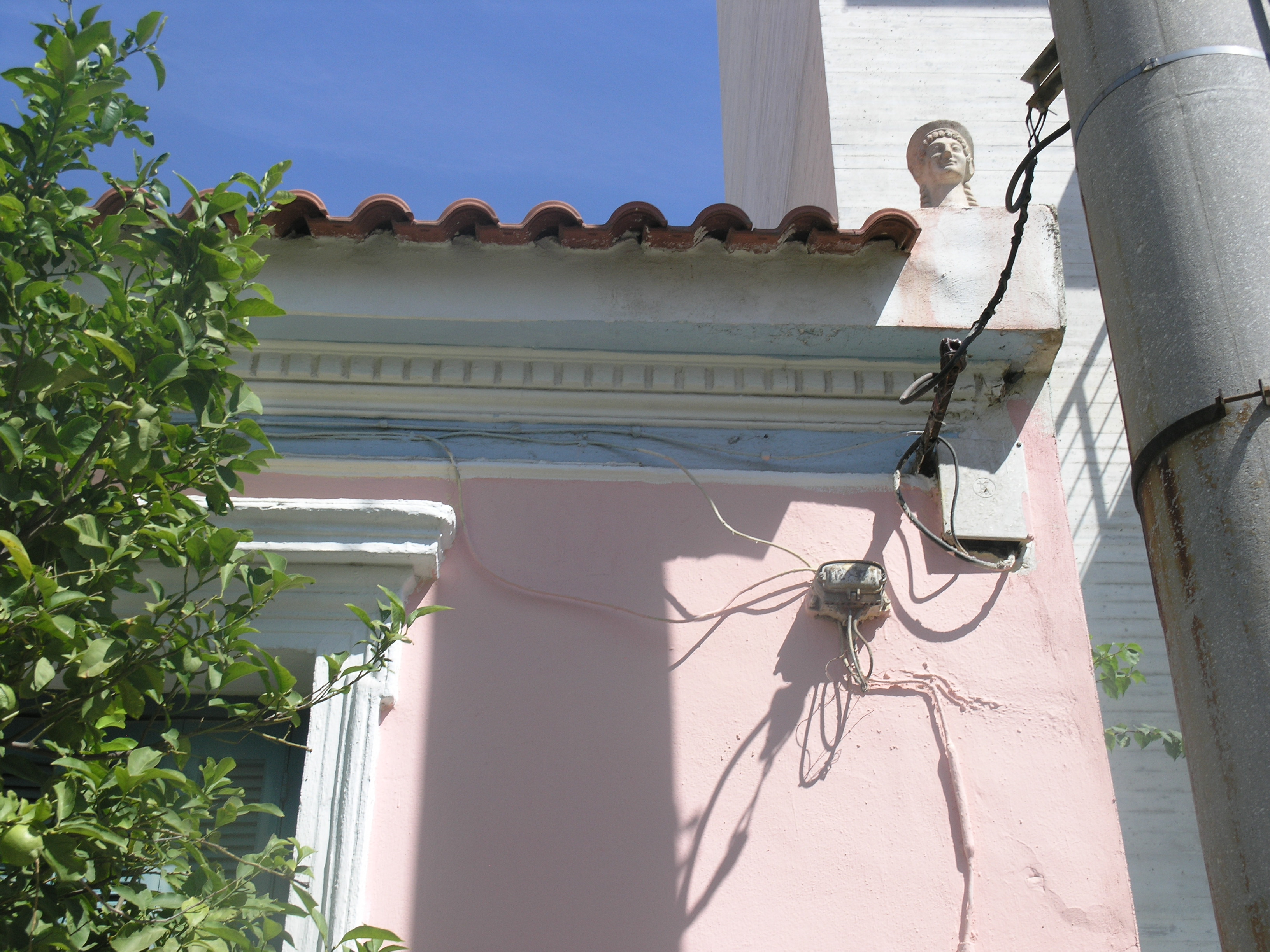 Λεπτομέρεια κύριας όψης