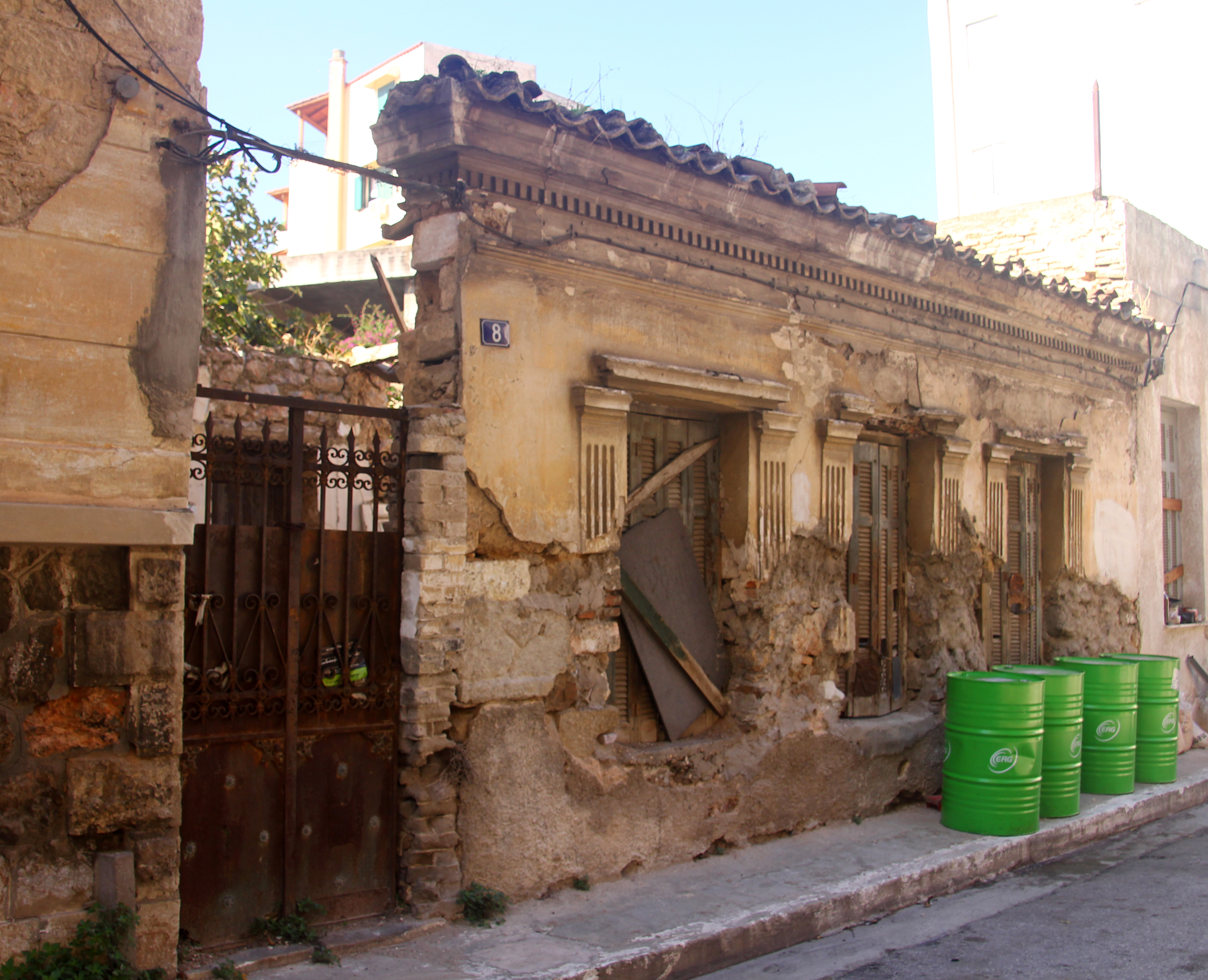 View of the main façade