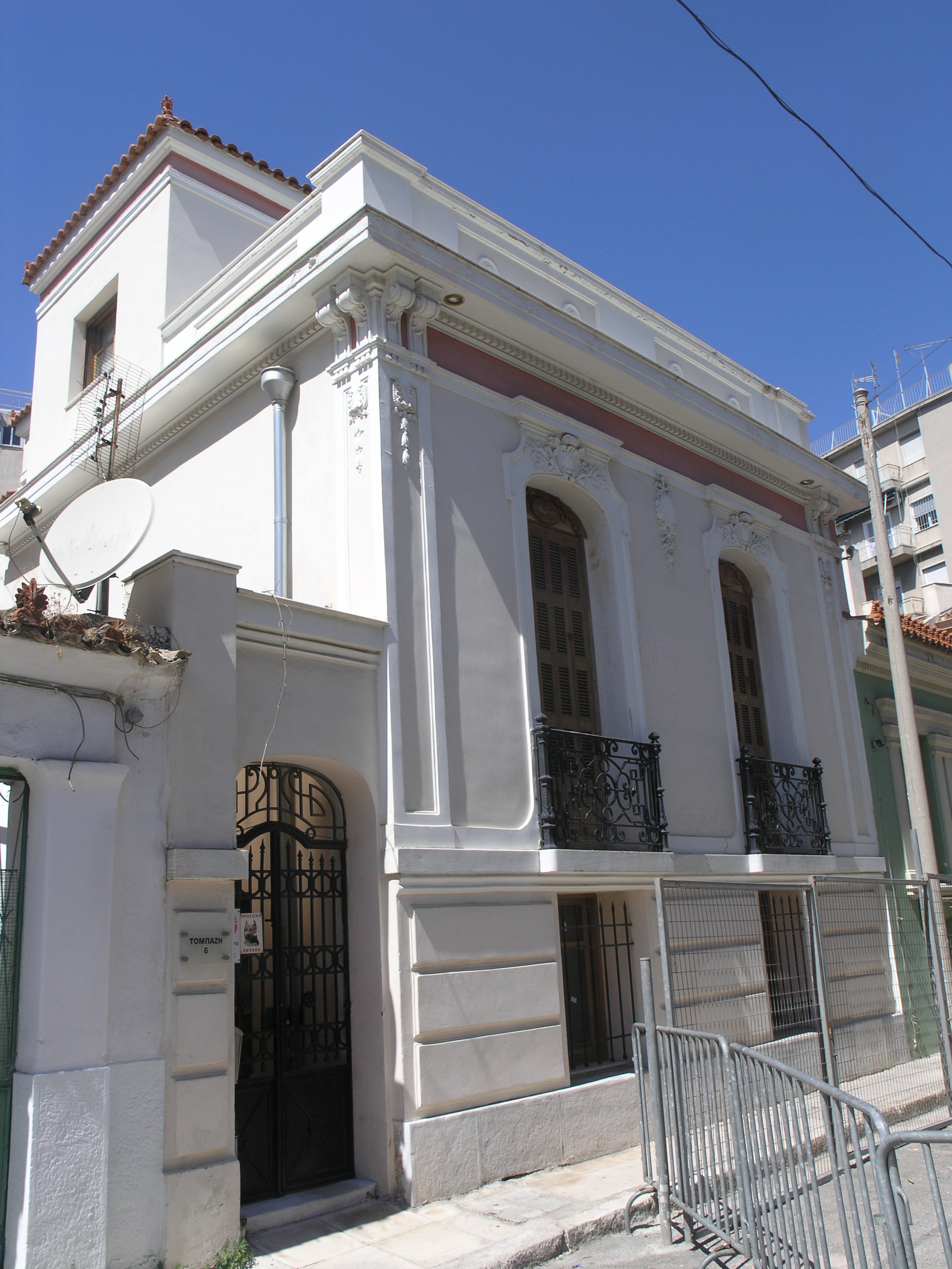 View of the main facade