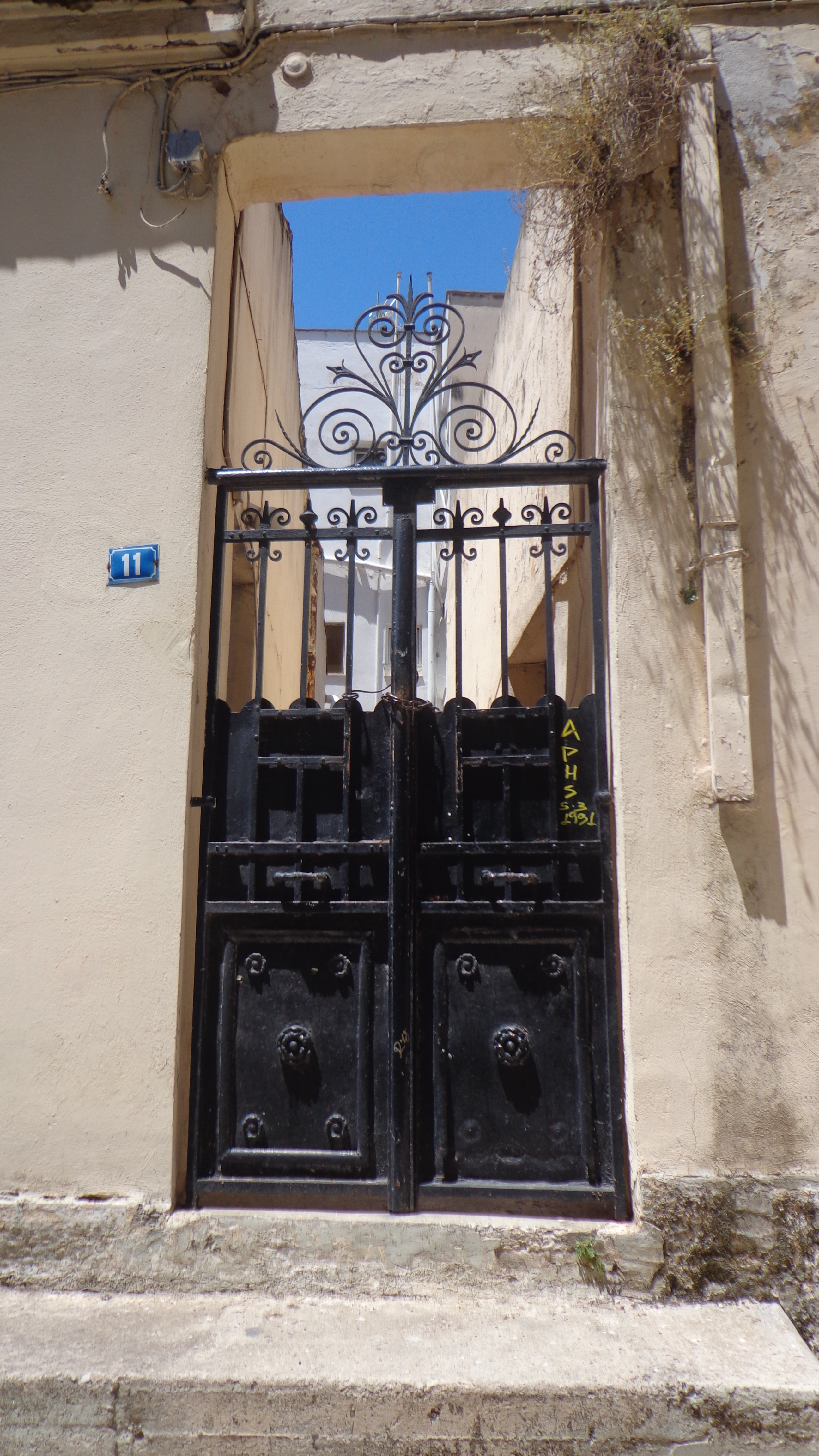 Yard door