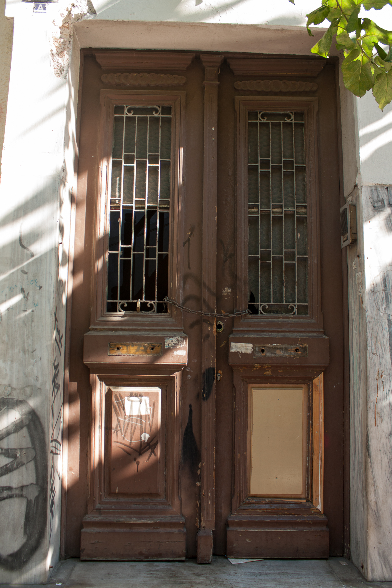 View of the main entrance