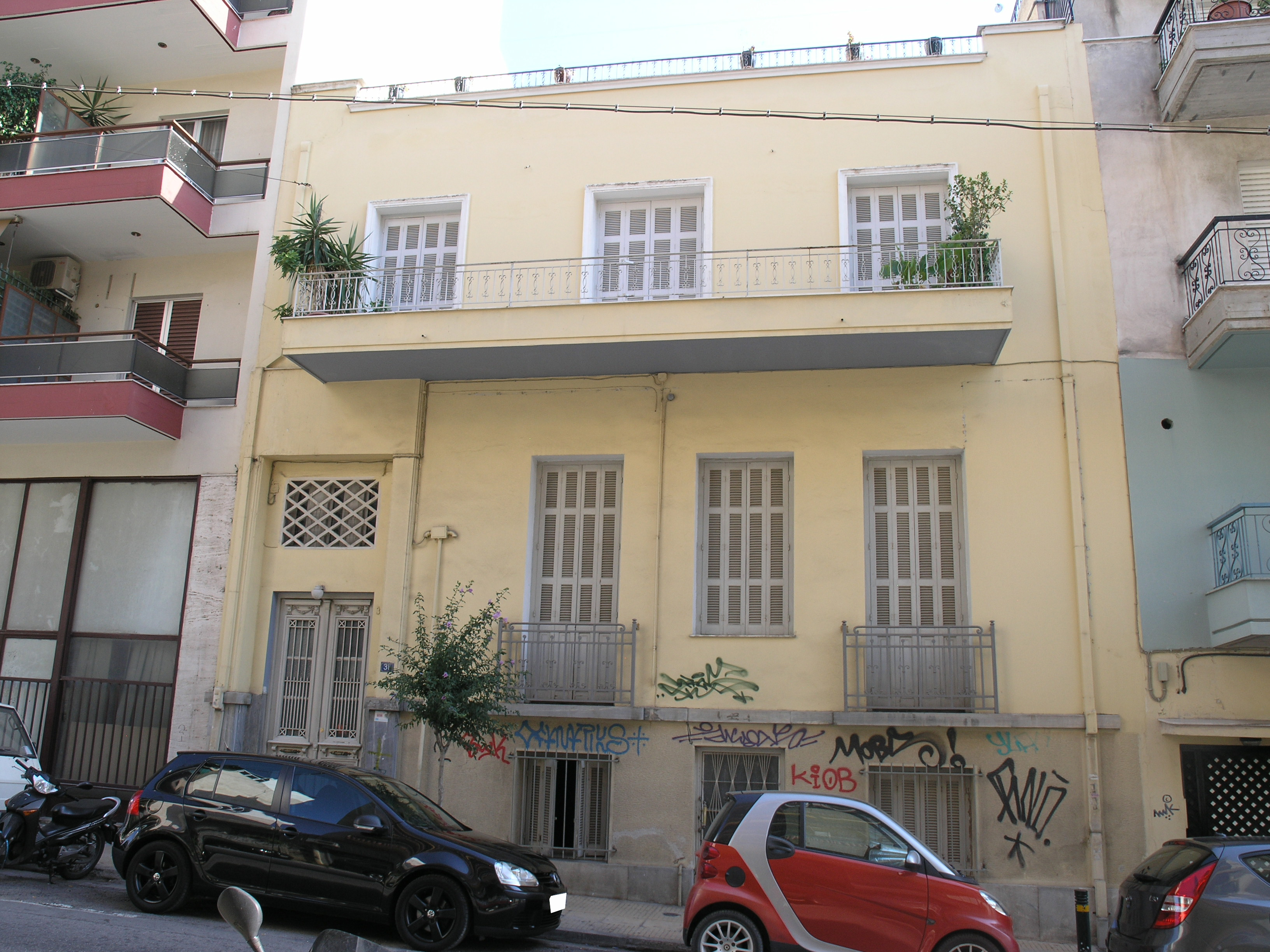 View of the main façade (2015)