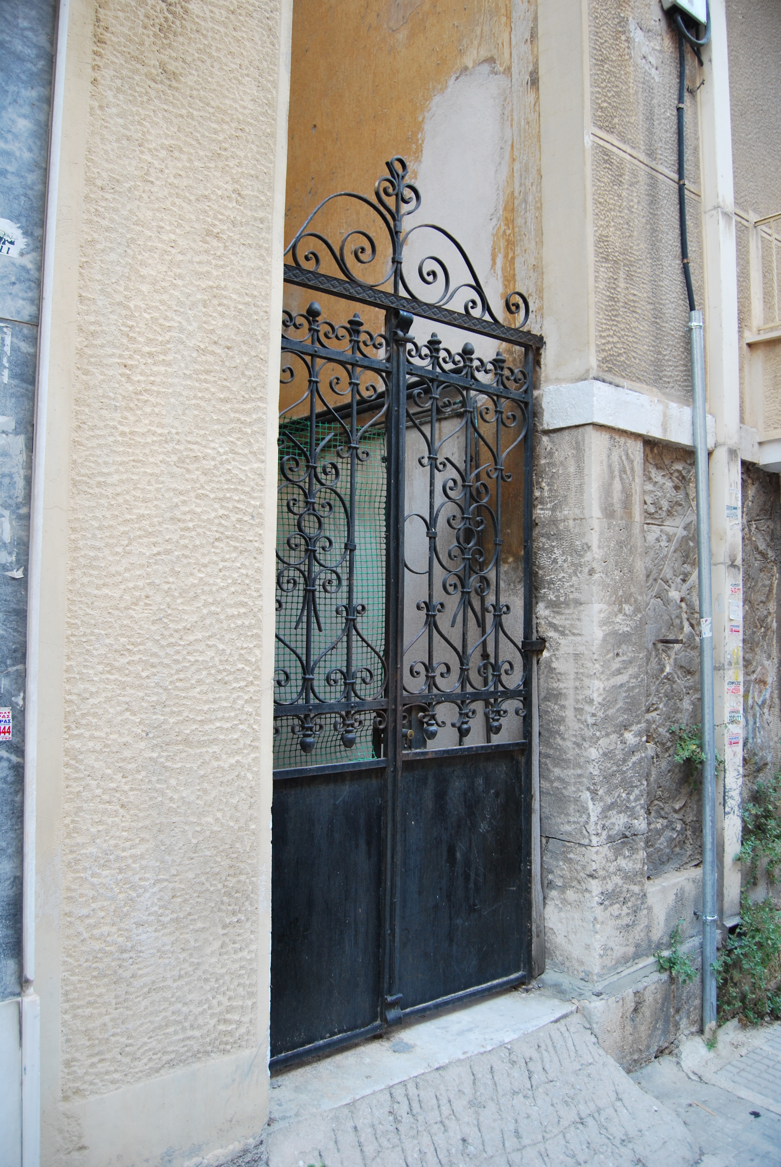 View of the yard door