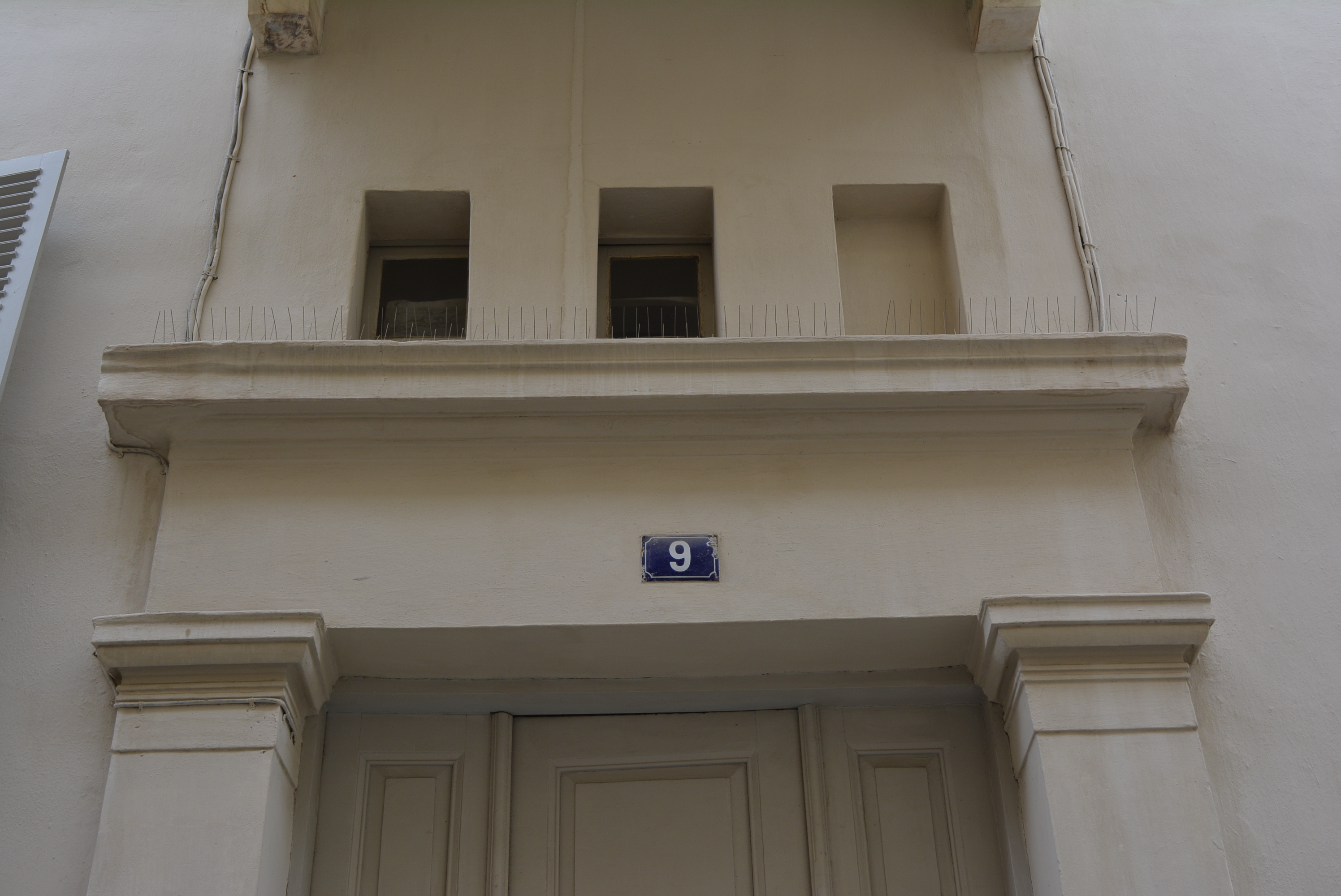 Λεπτομέρεια κύριας εισόδου