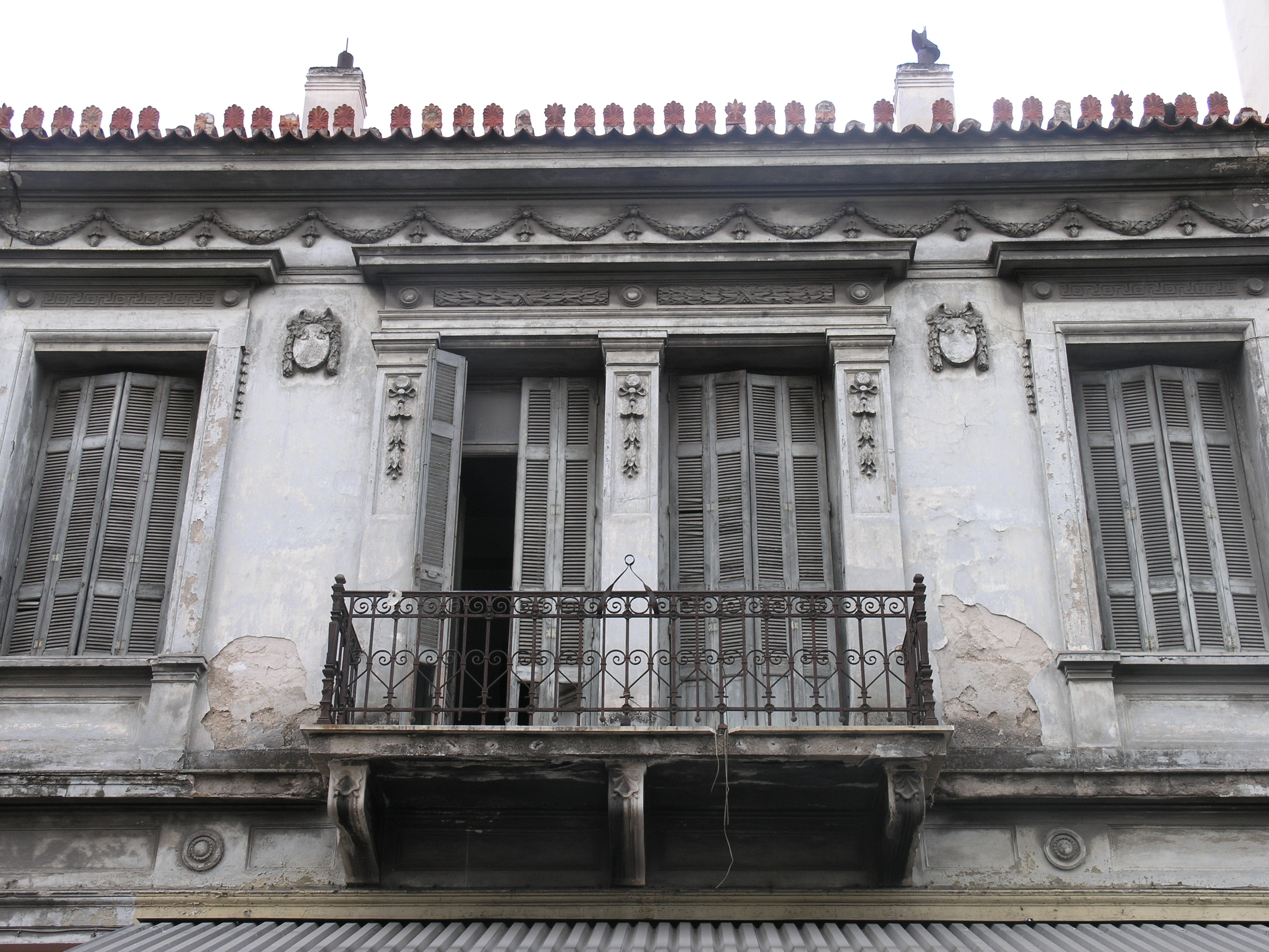 View of the balcony