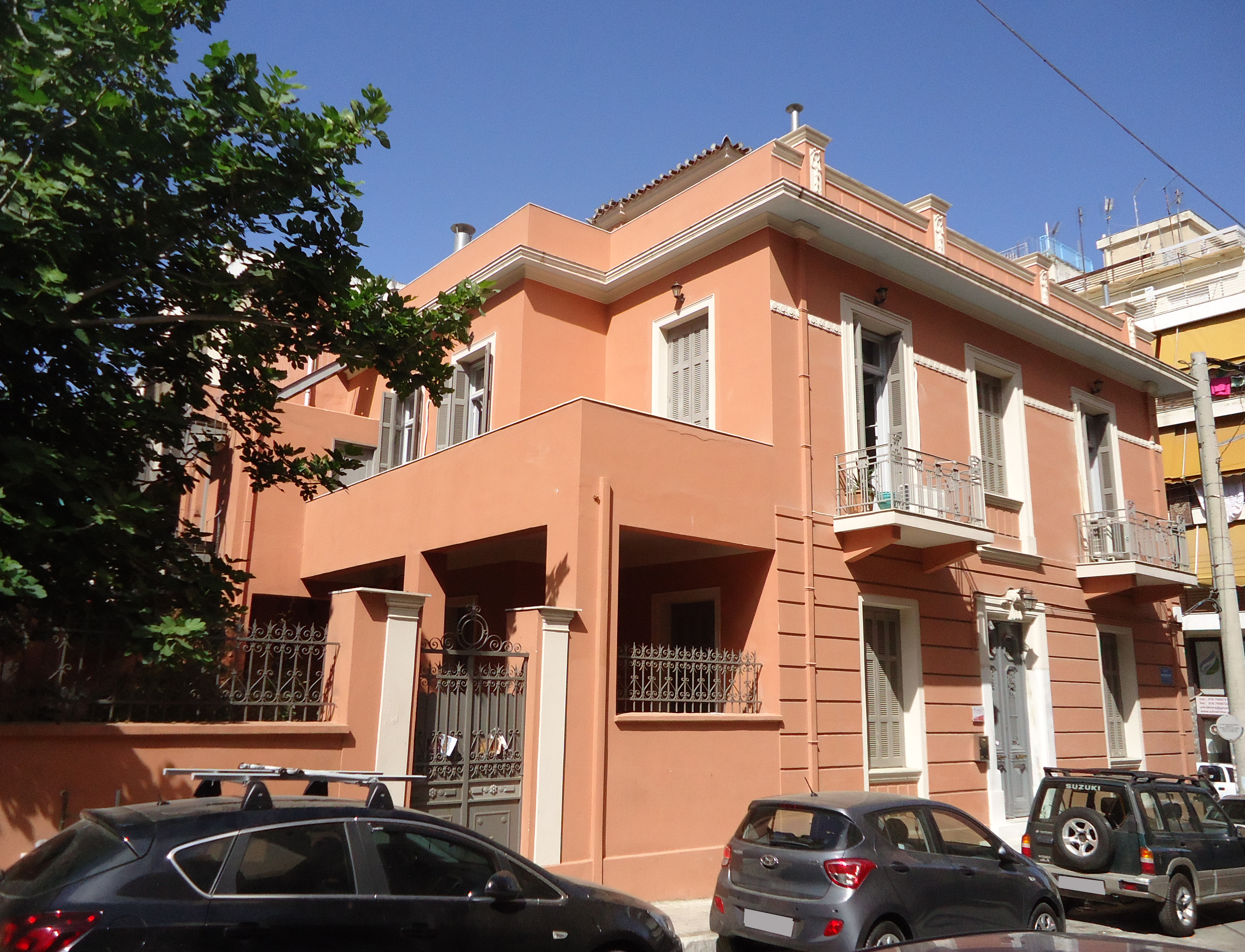 Γενική όψης επί της οδού Αντισθένους