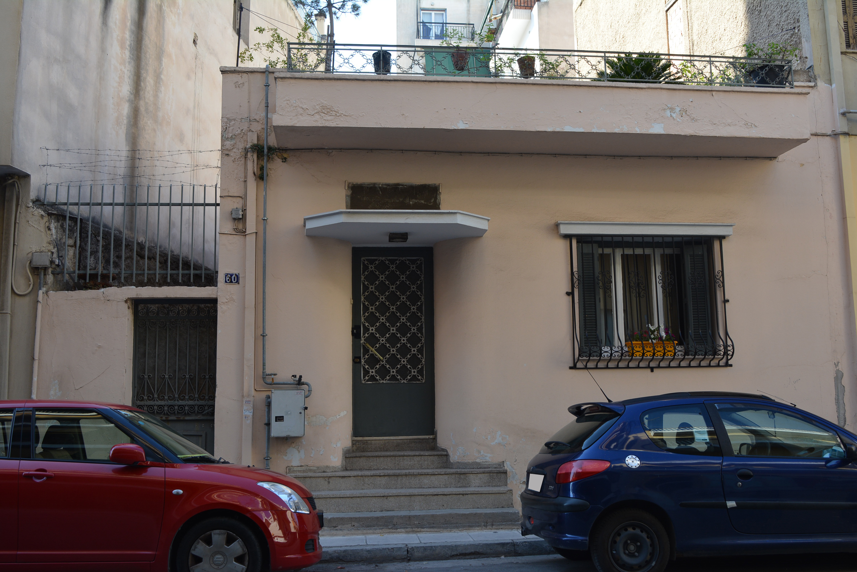 View of the main façade