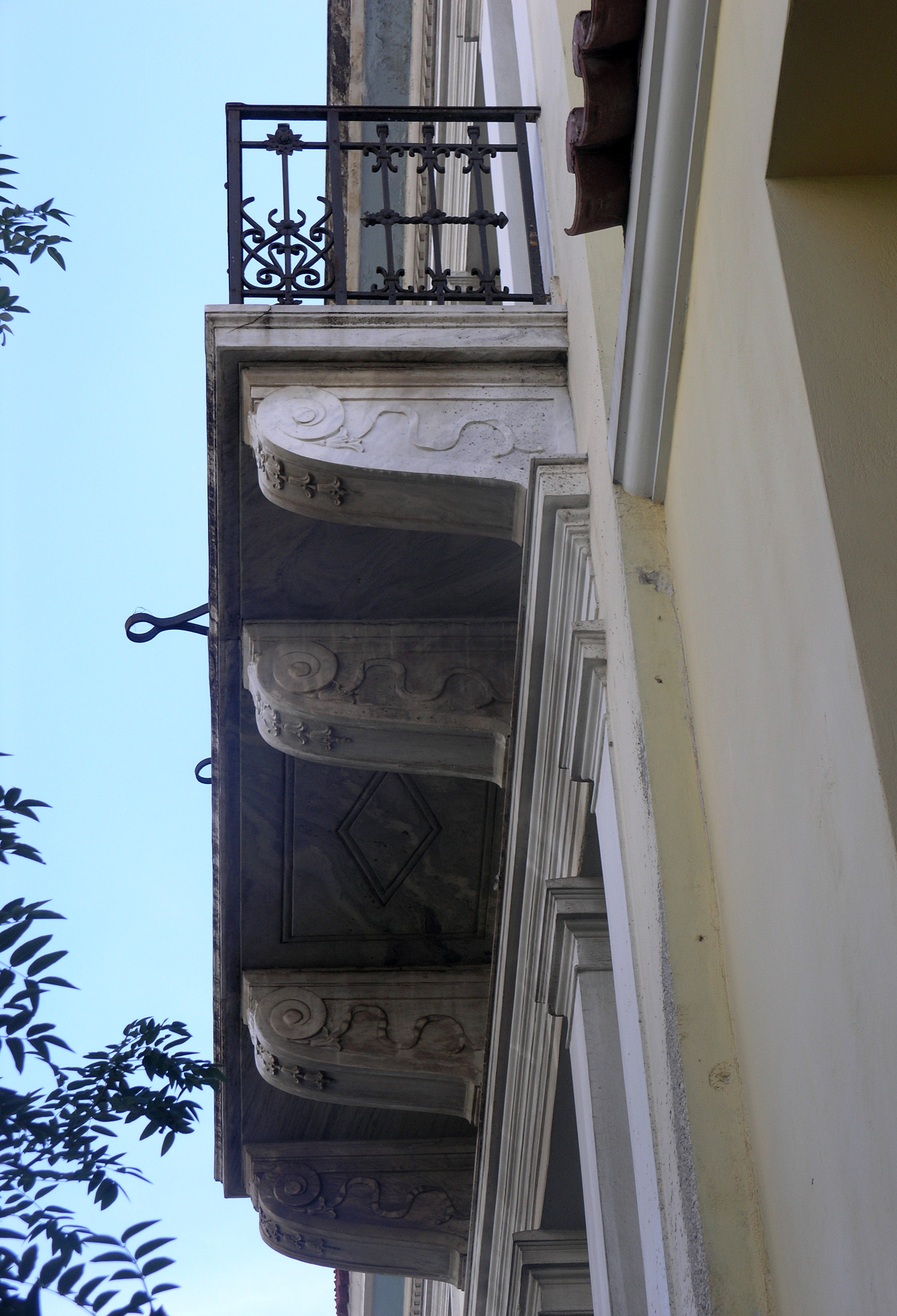 Detail of balcony