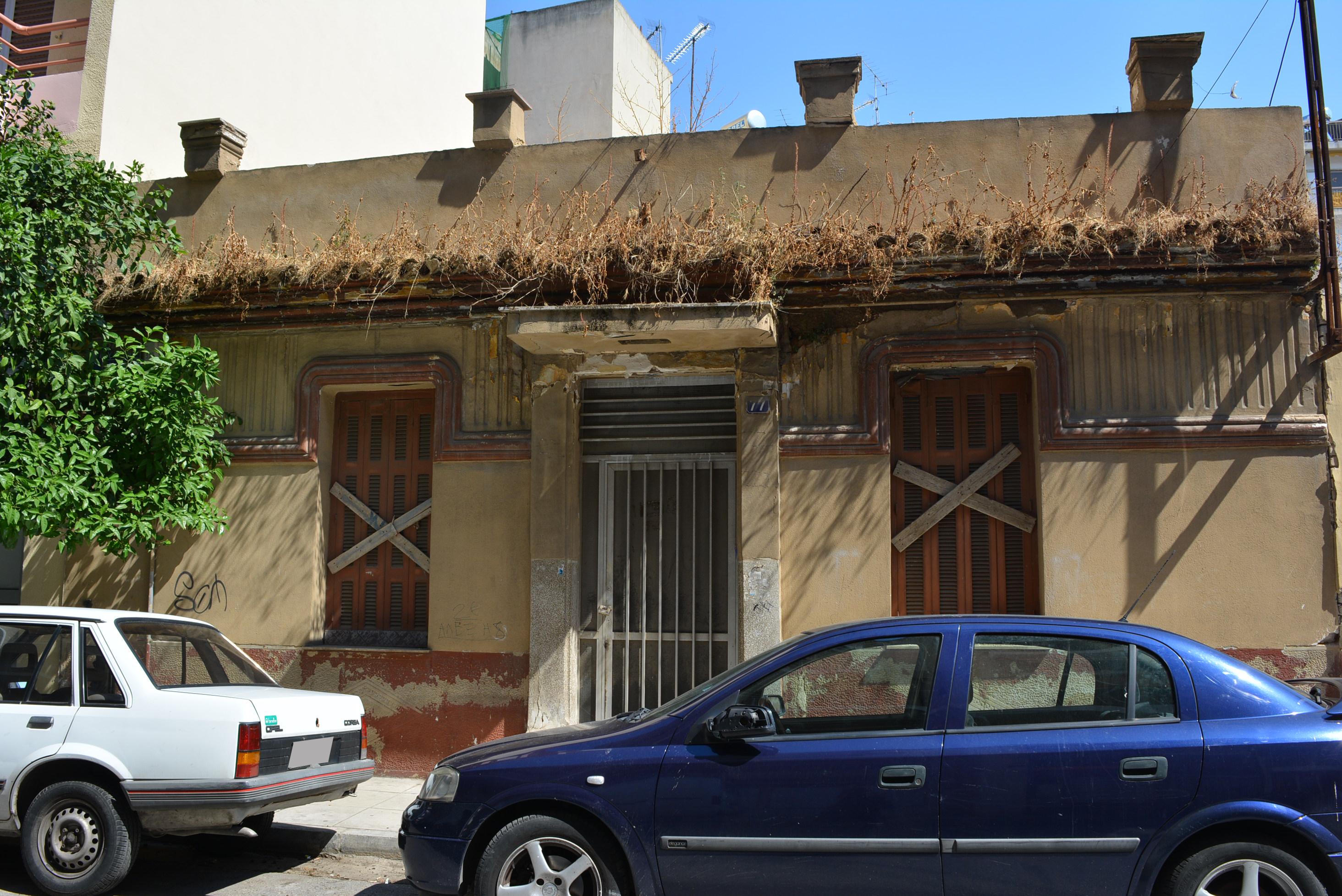 View of the main façade