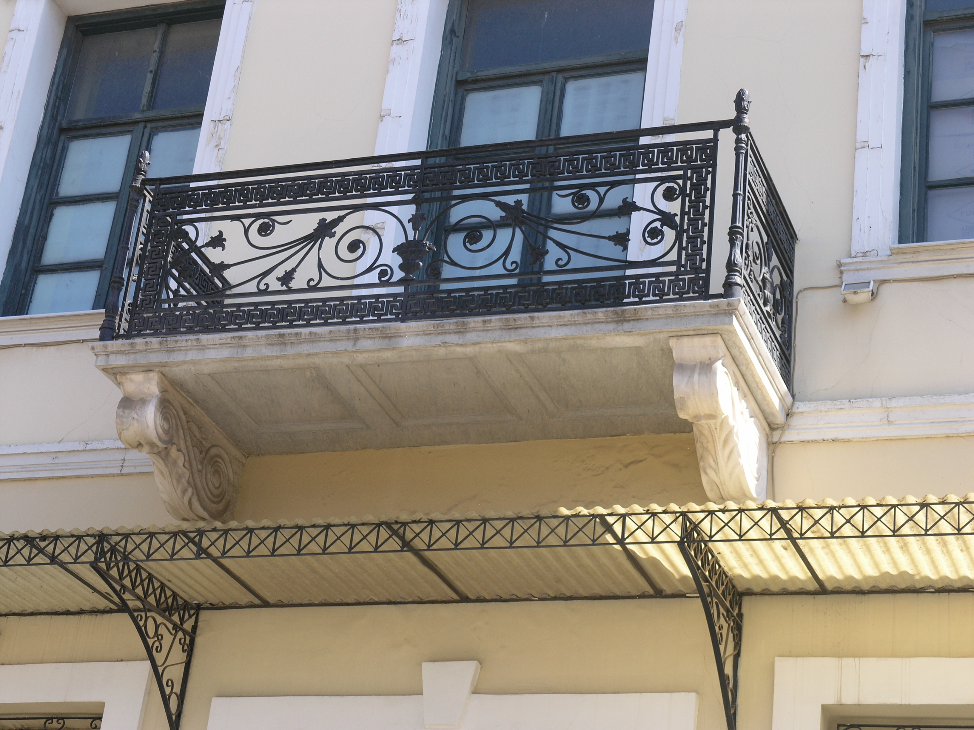 View of balcony.