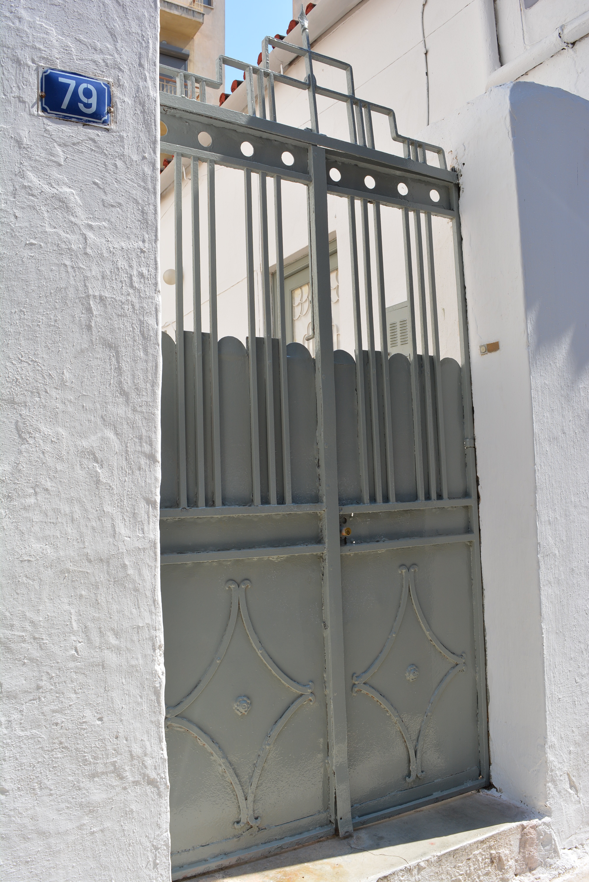 View of the yard door