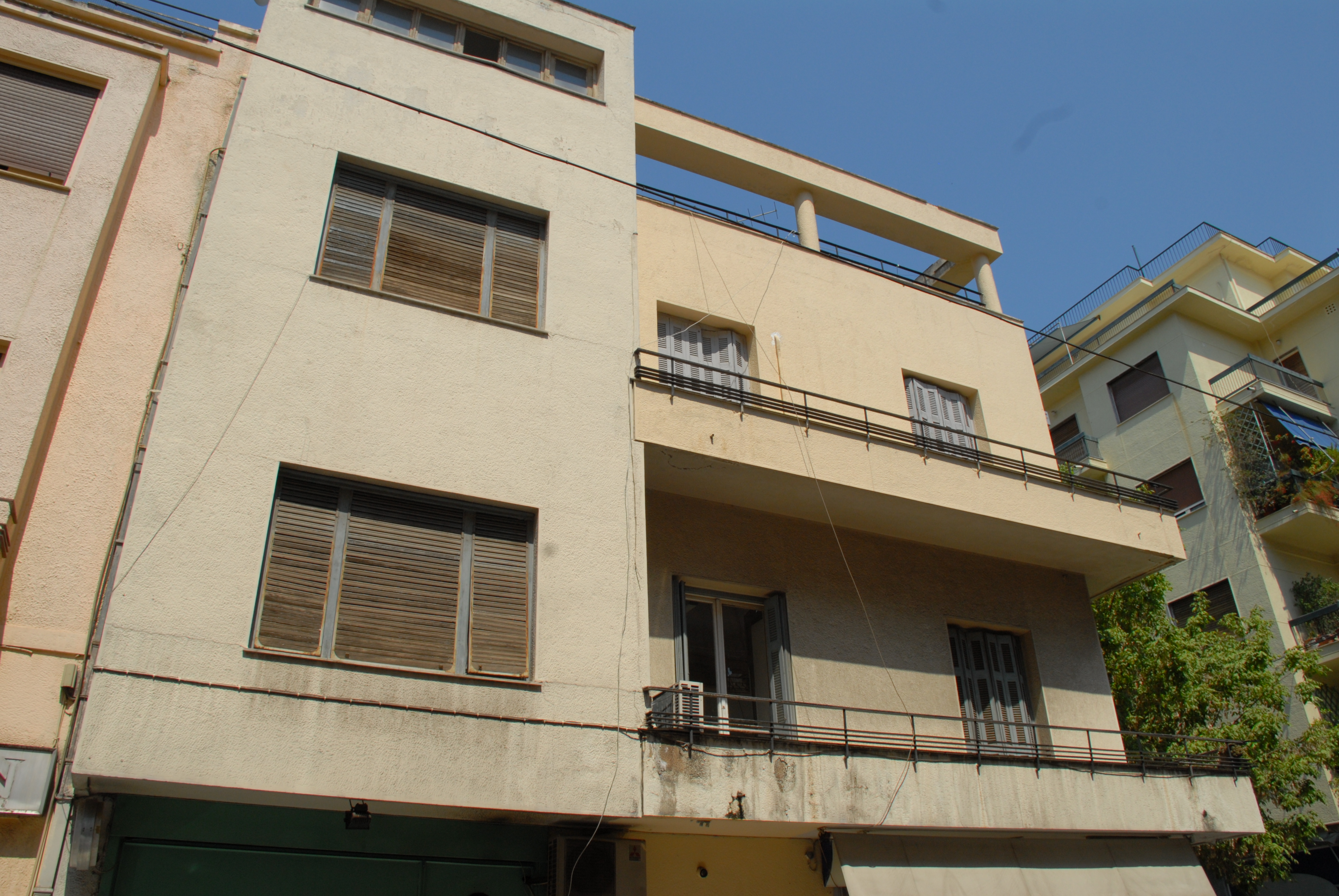 View of the balcony