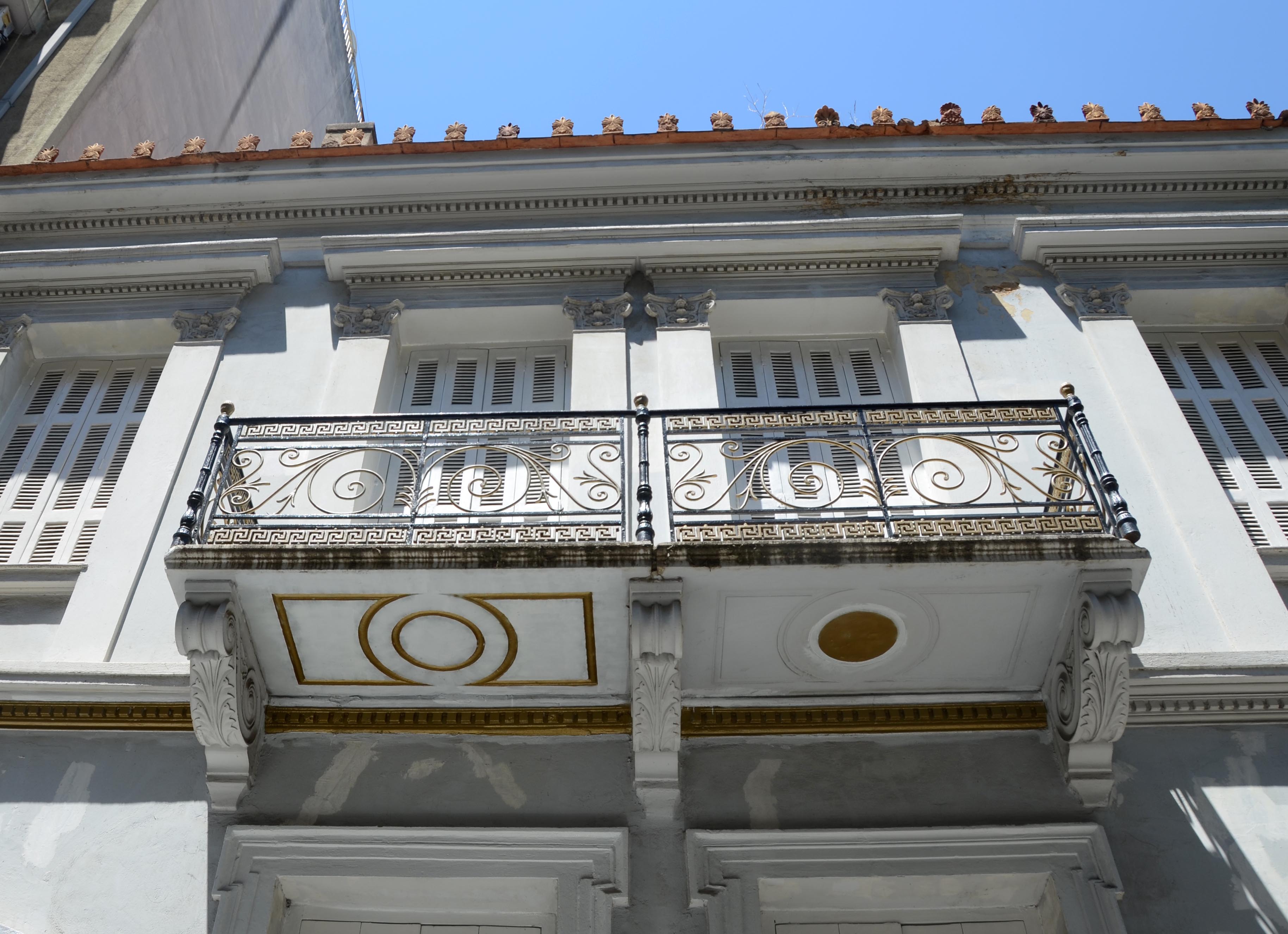 View of the balcony