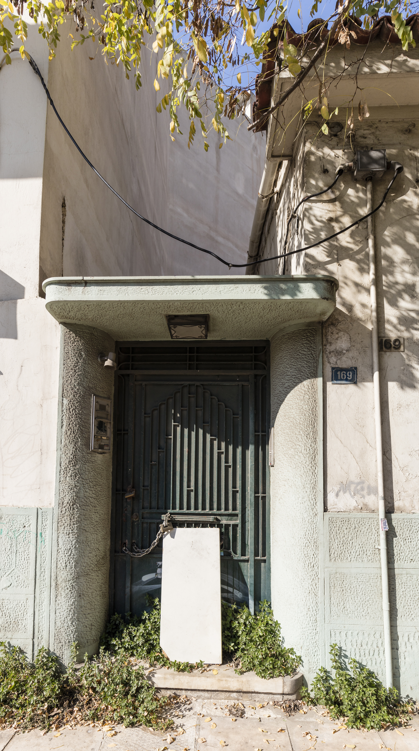 View of the yard door