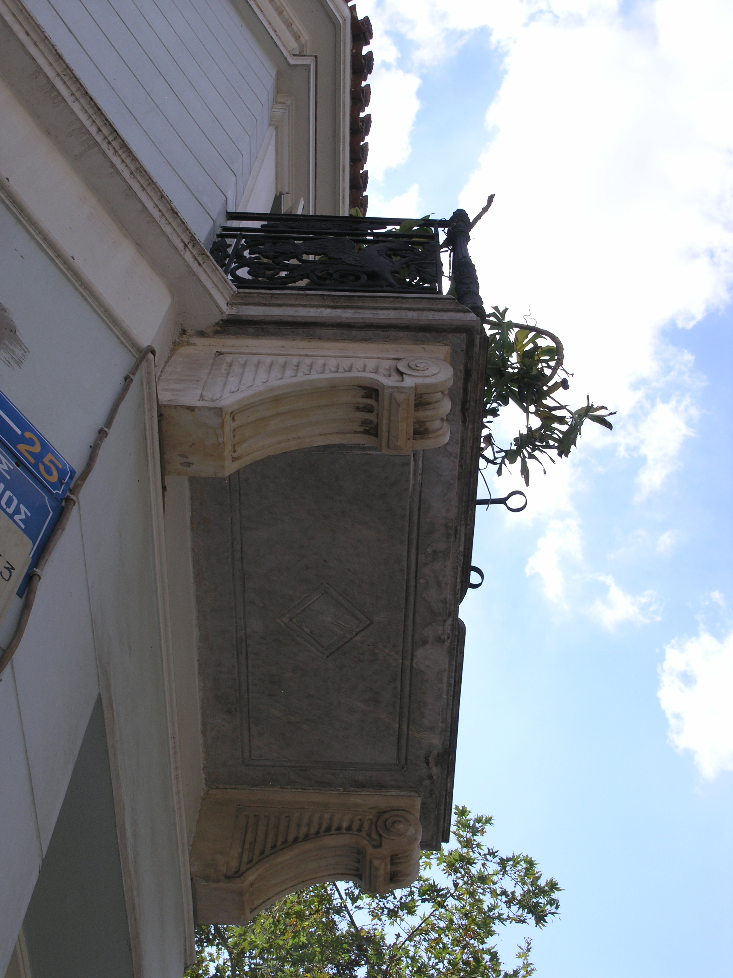 Detail of balcony